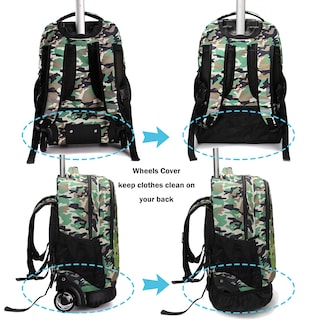 Foto 5 | Mochila de Ruedas Tilami con Lonchera-Venta Internacional