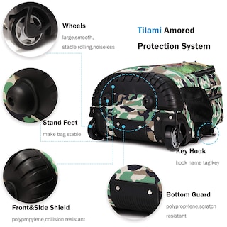 Foto 6 | Mochila de Ruedas Tilami con Lonchera-Venta Internacional