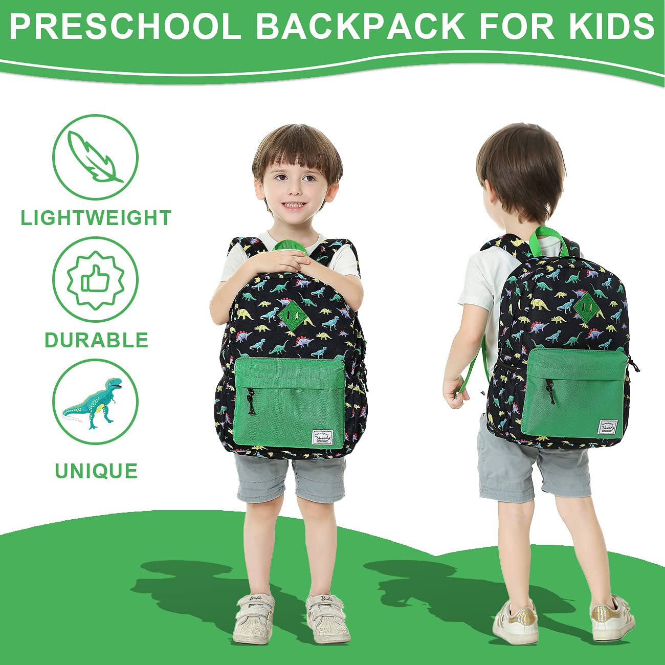 Foto 7 pulgar | Mochila Vaschy Dinosaur Para Niños - Venta Internacional