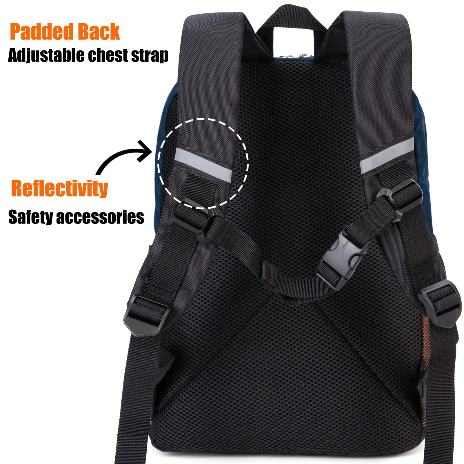 Foto 4 pulgar | Mochila HawLander Little Kids 16 L Azul Marino - Venta Internacional