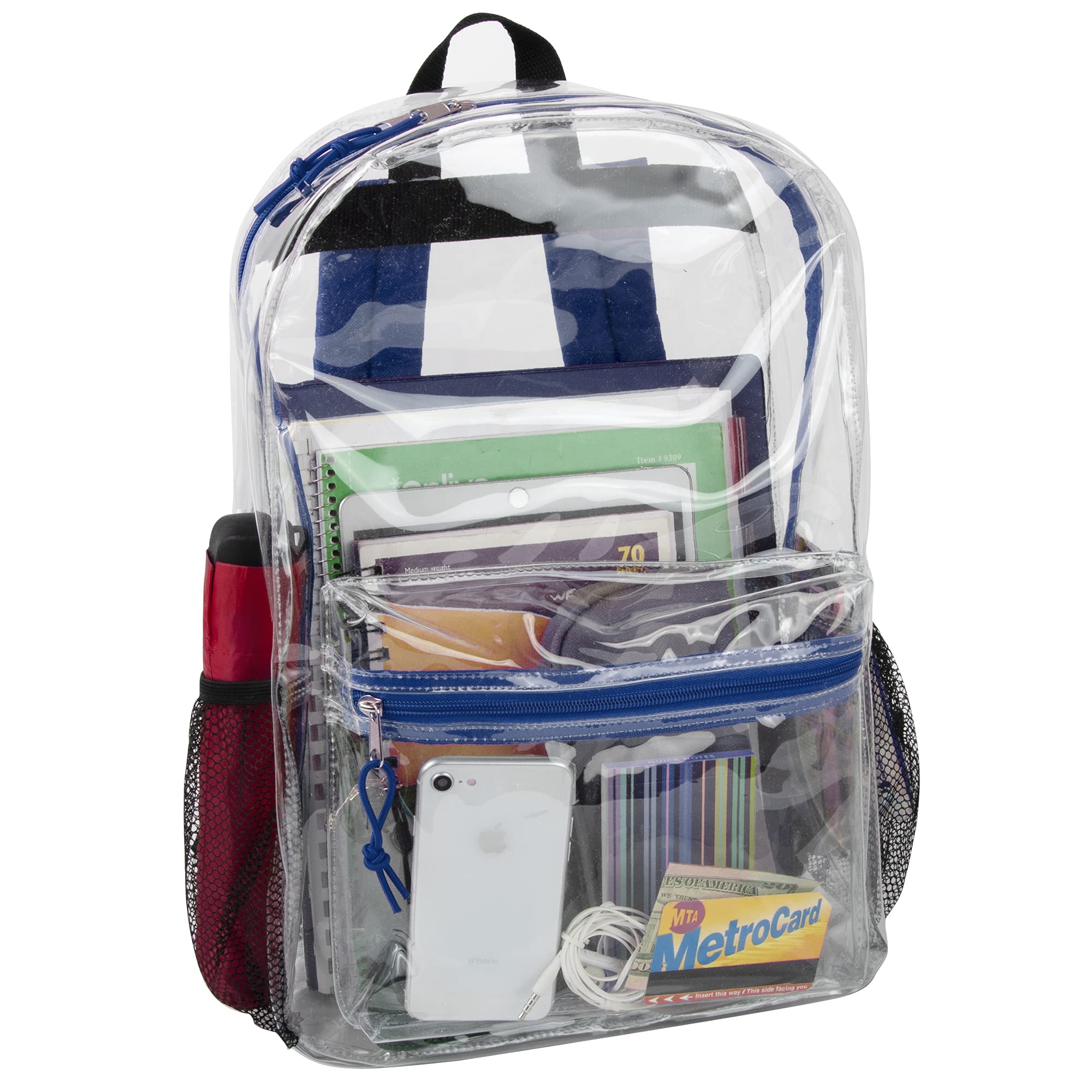 Foto 7 pulgar | Mochila Trail Maker de Pvc Azul Transparente para Niños - Venta Internacional