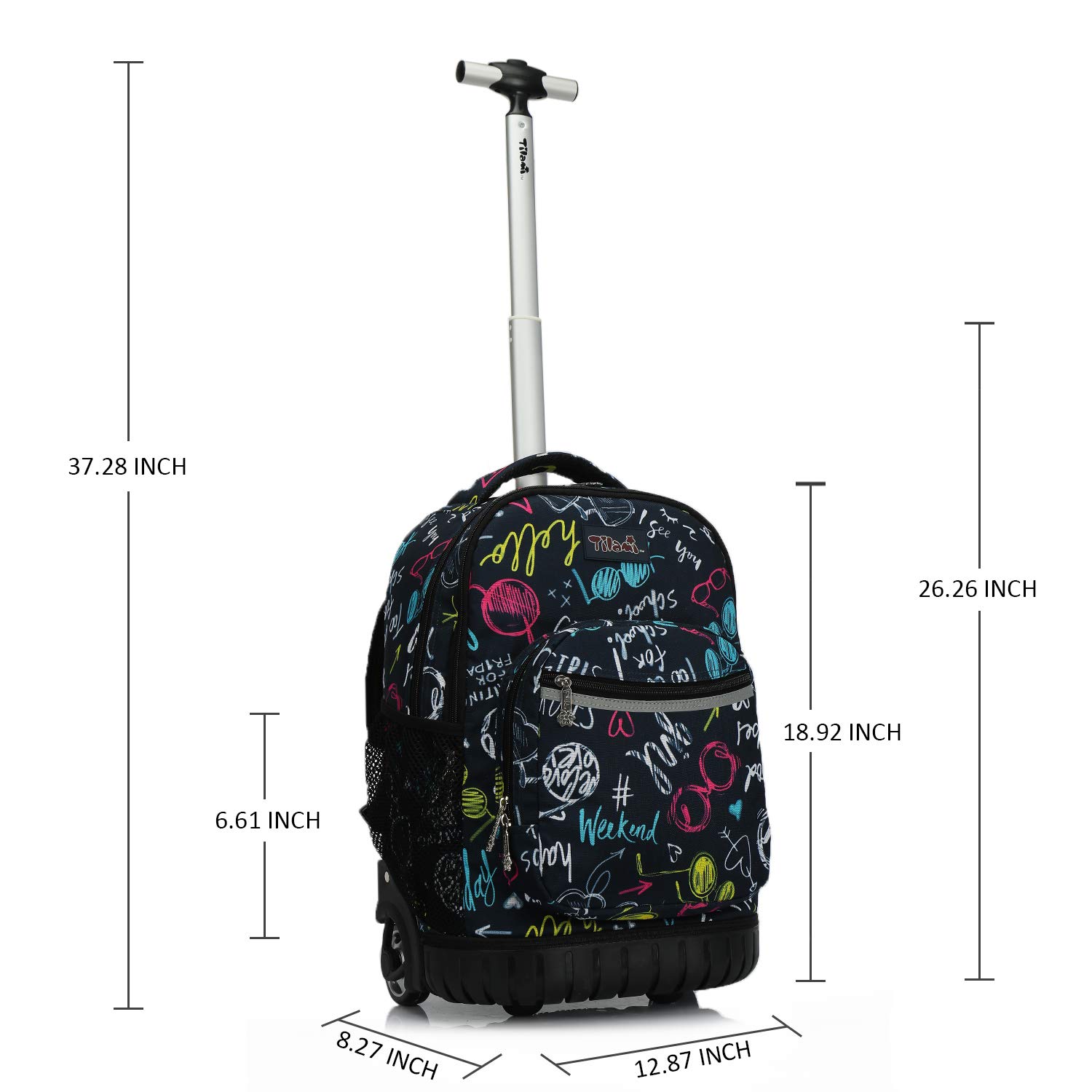 Foto 7 pulgar | Mochila con Ruedas Tilami 48 cm - Venta Internacional