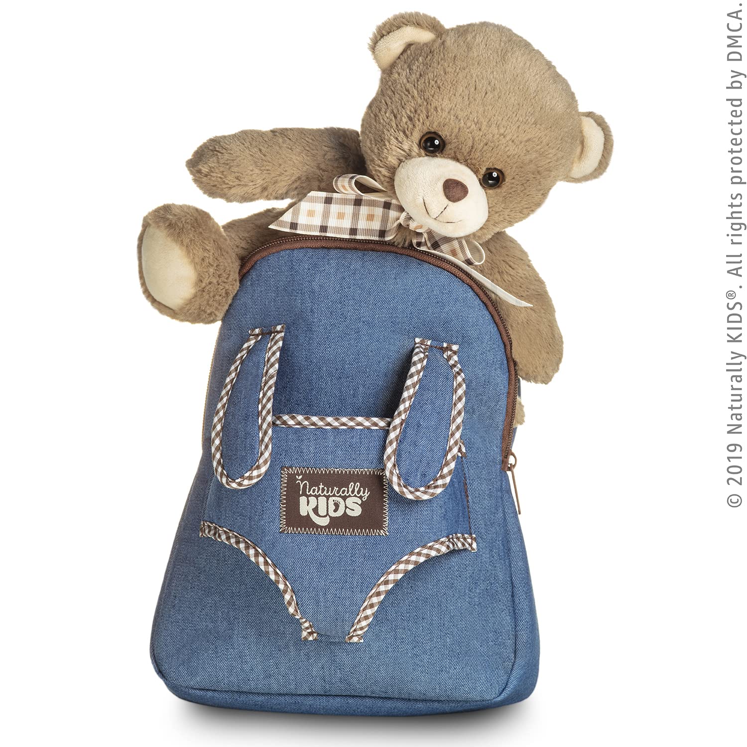 Foto 6 pulgar | Mochila Naturally Kids con Forma de Oso de Peluche para Niños - Venta Internacional