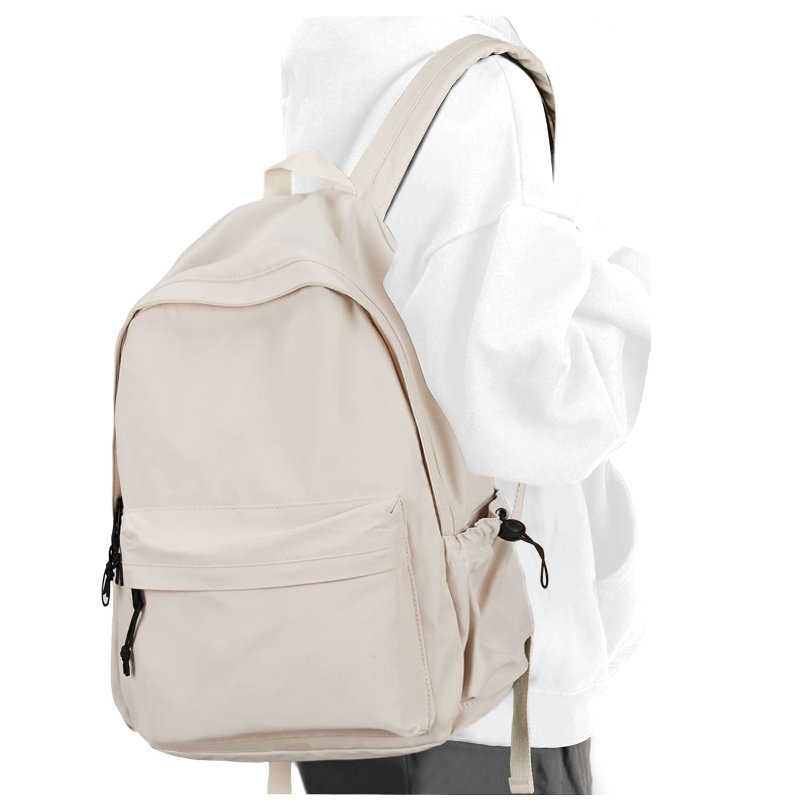 Foto 2 pulgar | Mochila Escolar Pauback Beige Resistente Al Agua 24l  - Venta Internacional