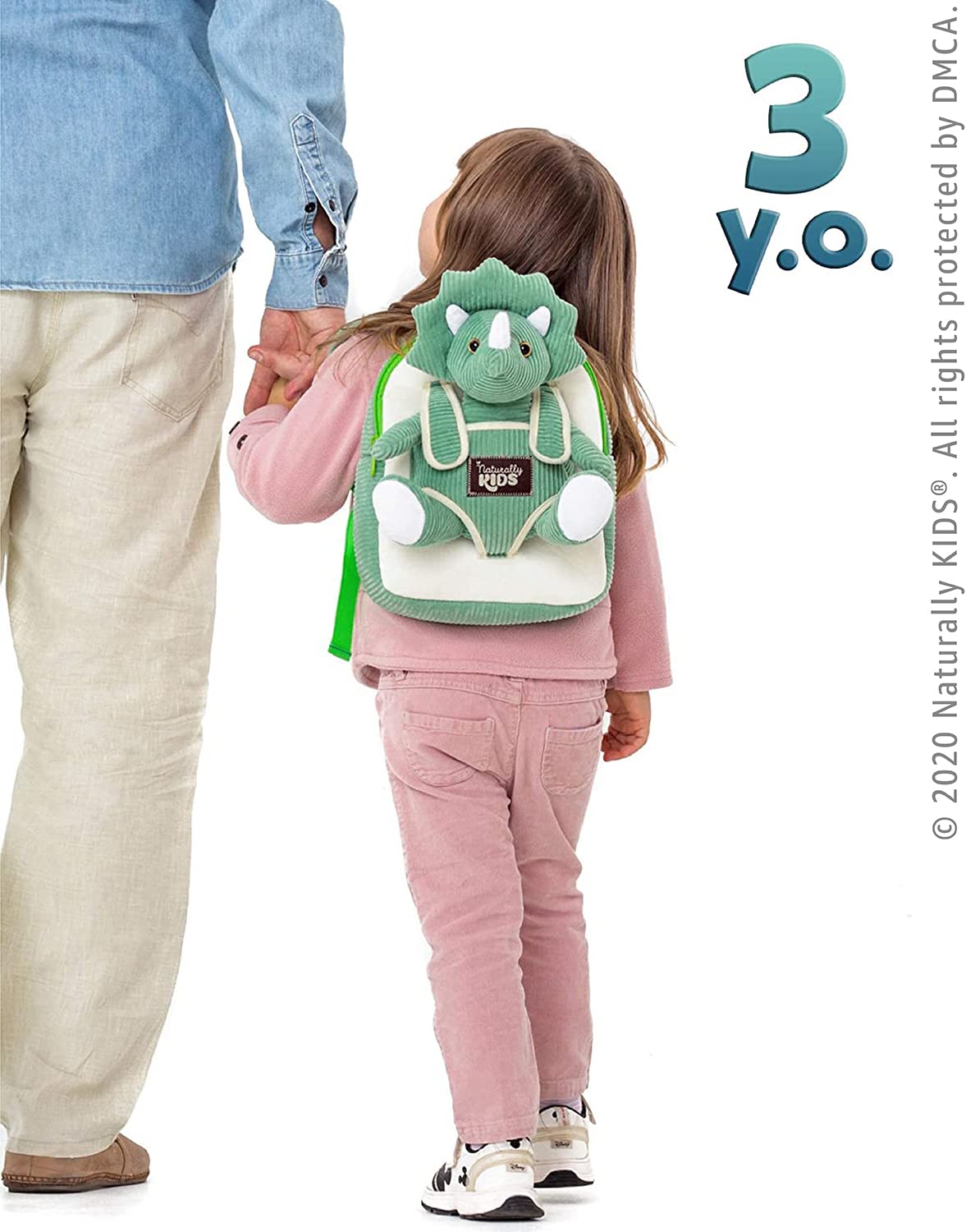 Foto 7 pulgar | Mochila Naturally Kids con Dinosaurios Pequeños para Niños - Venta Internacional