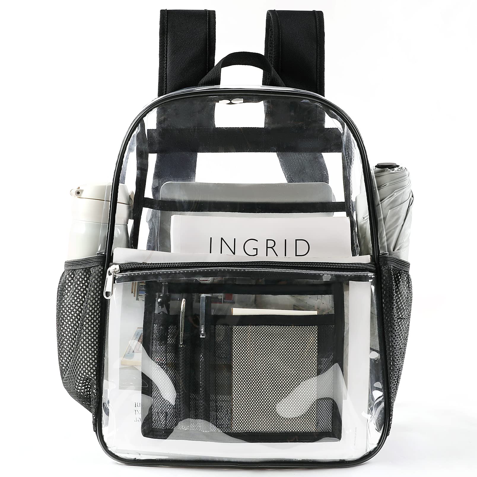 Mochila Transparente Uspeclare Resistente al Agua - Venta Internacional