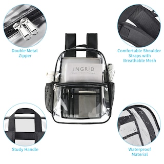 Foto 3 | Mochila Transparente Uspeclare Resistente al Agua - Venta Internacional
