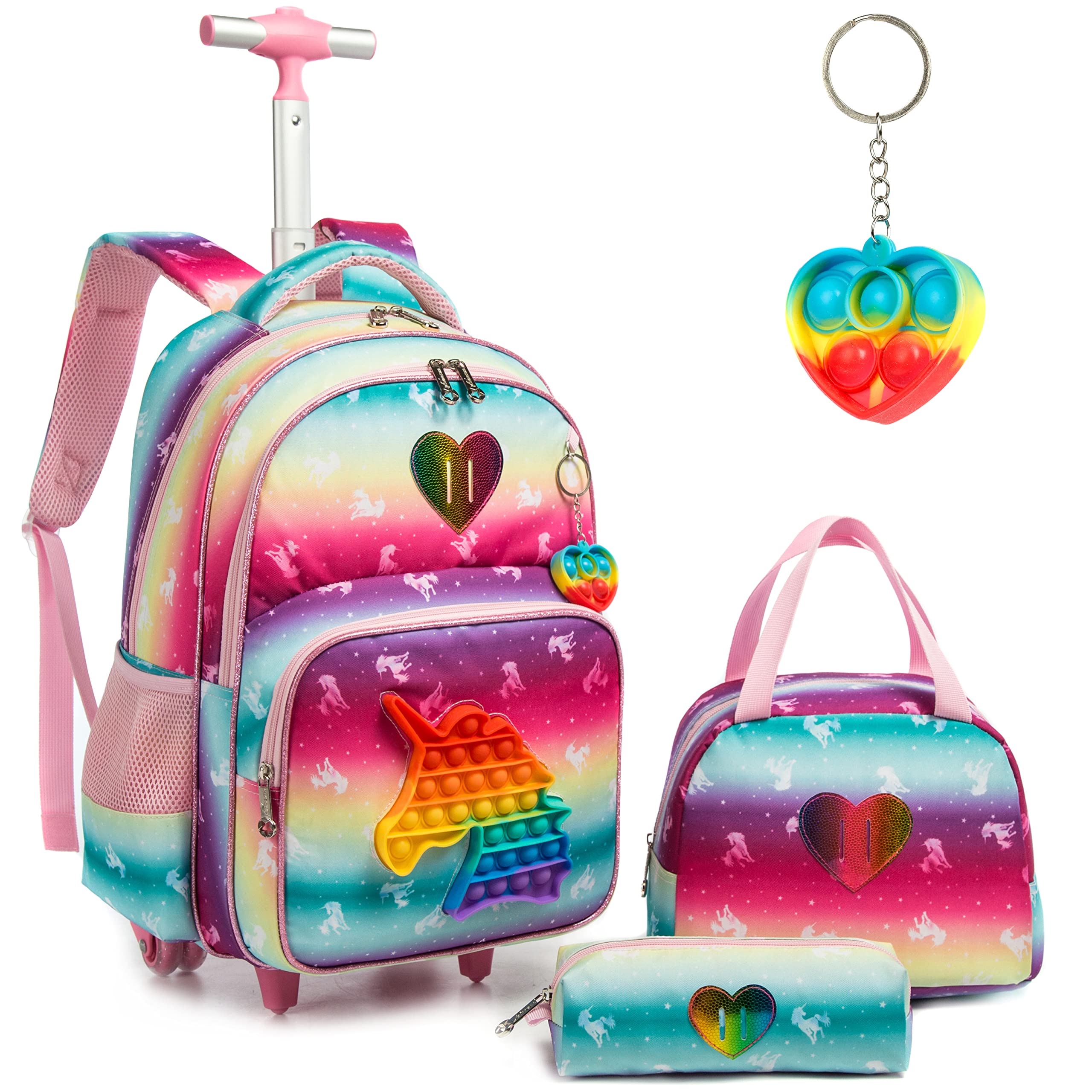 Foto 2 pulgar | Mochila Enrollable Meetbelify Unicorn para Niñas - Venta Internacional