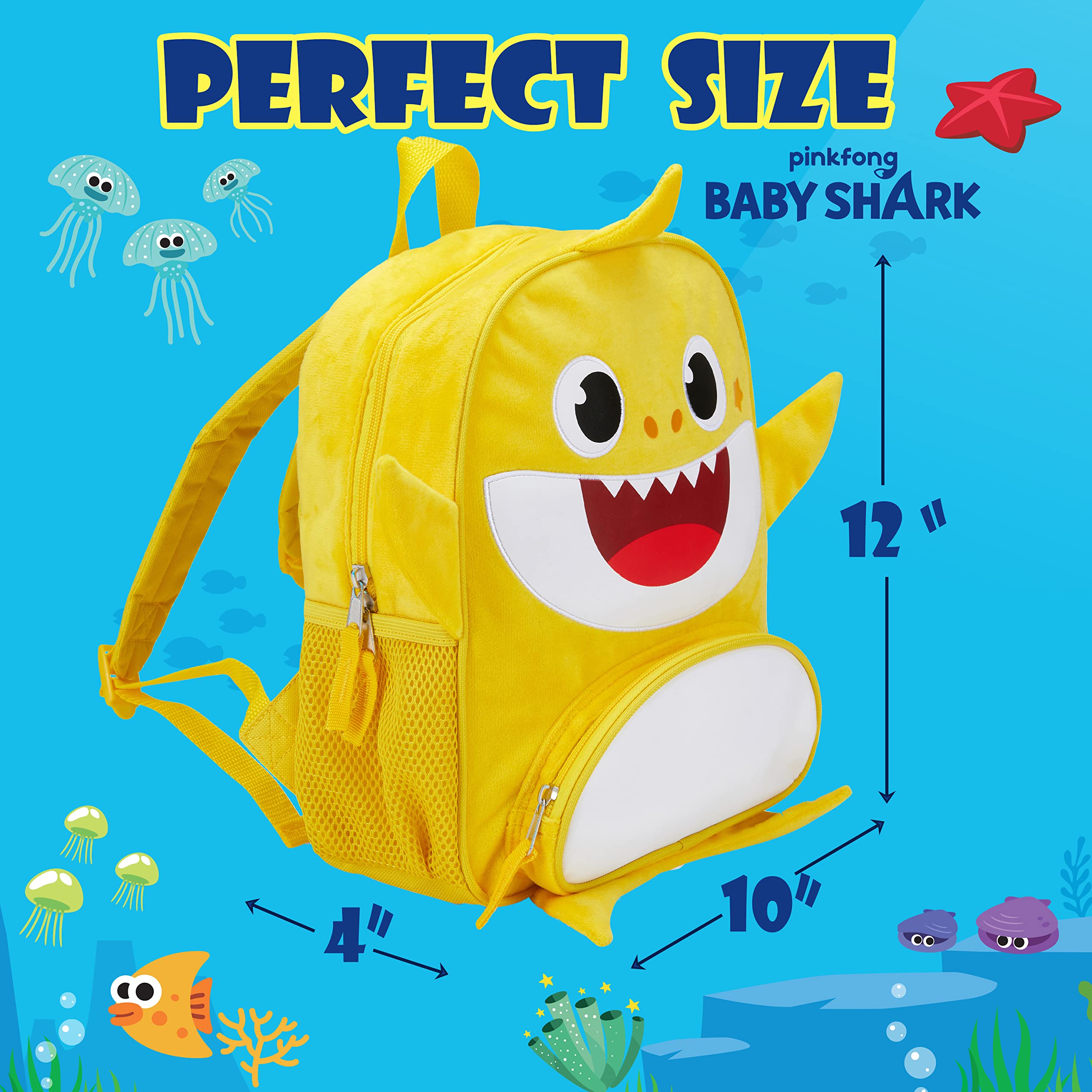 Foto 6 pulgar | Mochila Infantil Ai Accessory Innovations Baby Shark-Venta Internacional