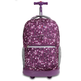 Foto 1 | Mochila con Ruedas J World New York Sunrise Garden Morada - Venta Internacional