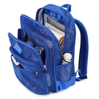 Foto 3 | Mochila Moonbaby Mesh Heavy Duty Azul - Venta Internacional