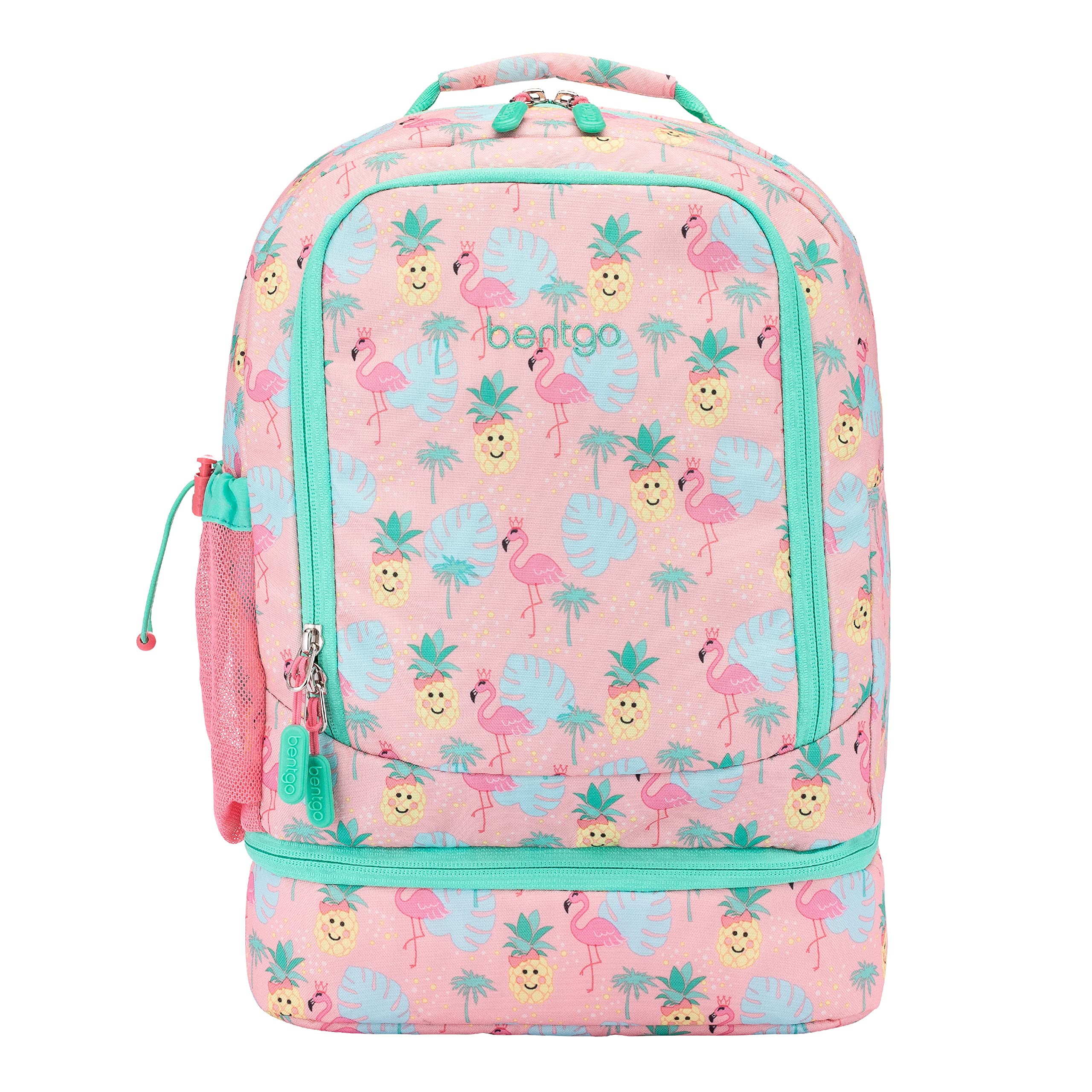 Mochila Y Bolsa De Almuerzo Aislante Bentgo Kids 2 En 1 Tropical - Venta Internacional