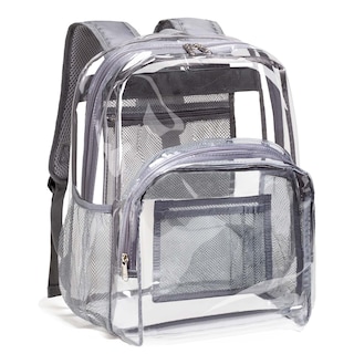 Foto 1 | Mochila Vorspack de Pvc Transparente Gris - Venta Internacional