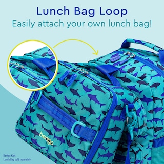 Foto 5 | Mochila Bentgo Kids Ligera de 14 Pulgadas para Escuela y Viajes Shark - Venta Internacional