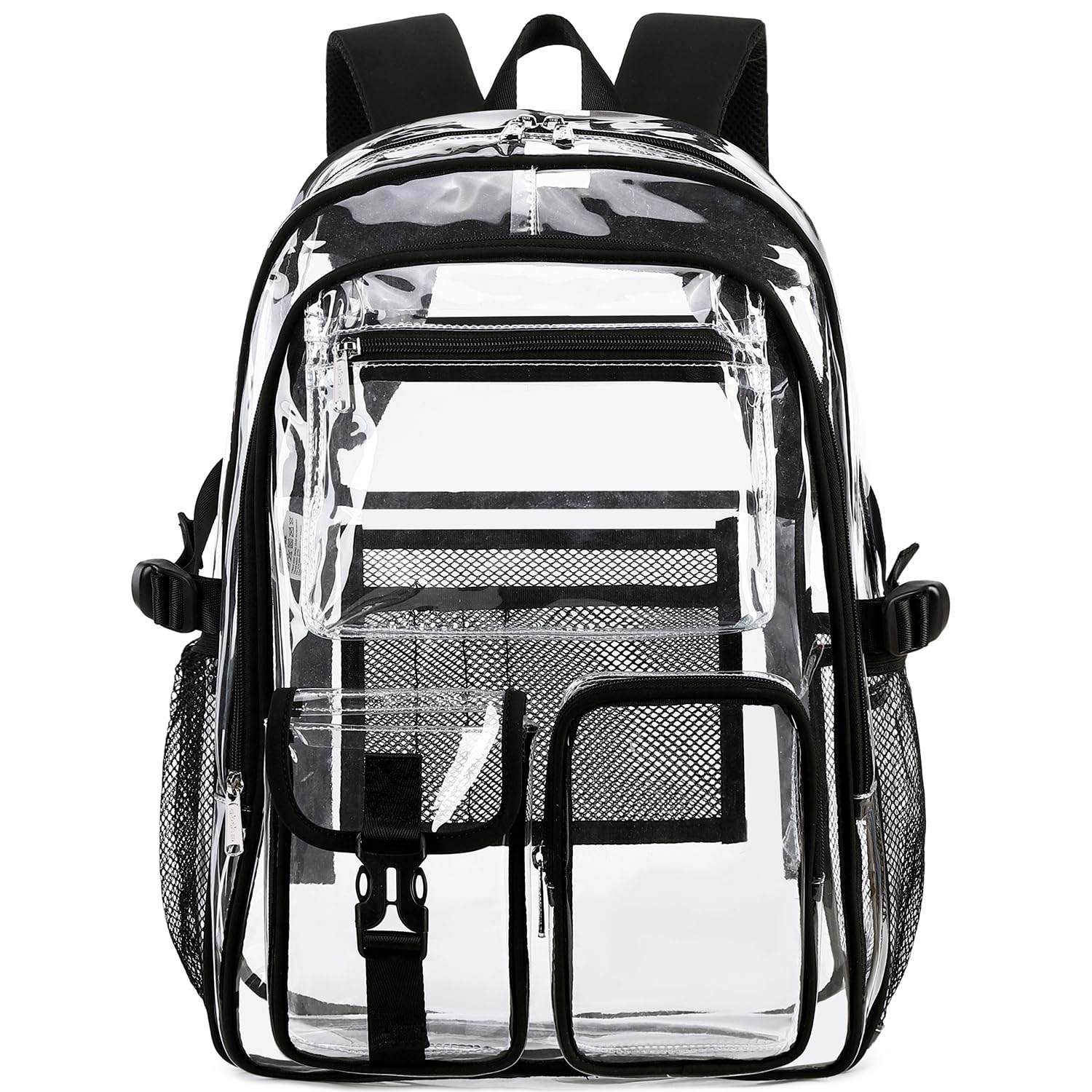 Foto 2 | Mochila Abshoo Transparente con Detalles Negros - Venta Internacional