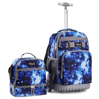 Foto 1 | Mochila con Ruedas Tilami Galaxy Blue De 19 Pulgadas con Bolsa de Almuerzo - Venta Internacional