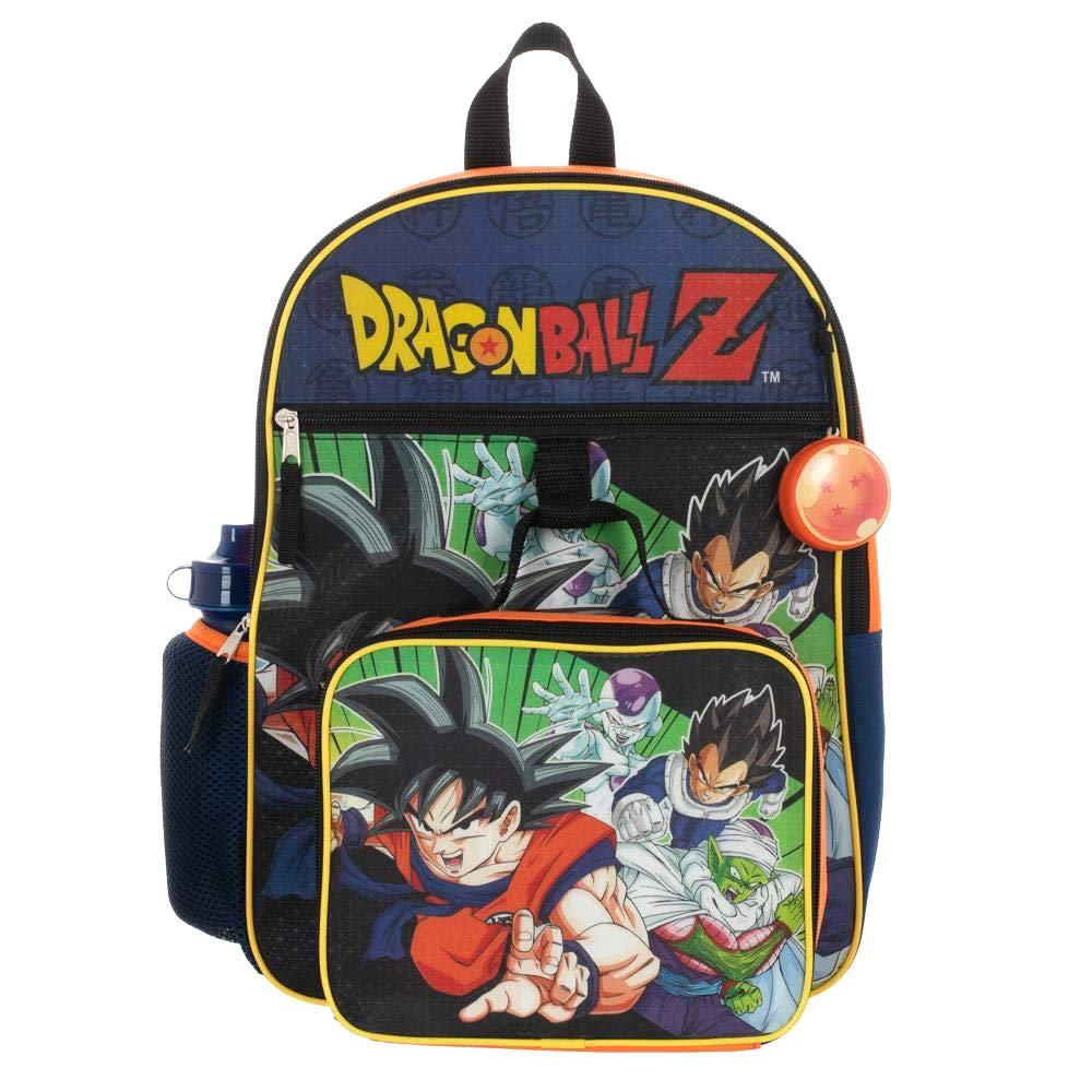 Foto 2 pulgar | Mochila con Lonchera Infantil Bioworld Dragon Ball Z-Venta Internacional