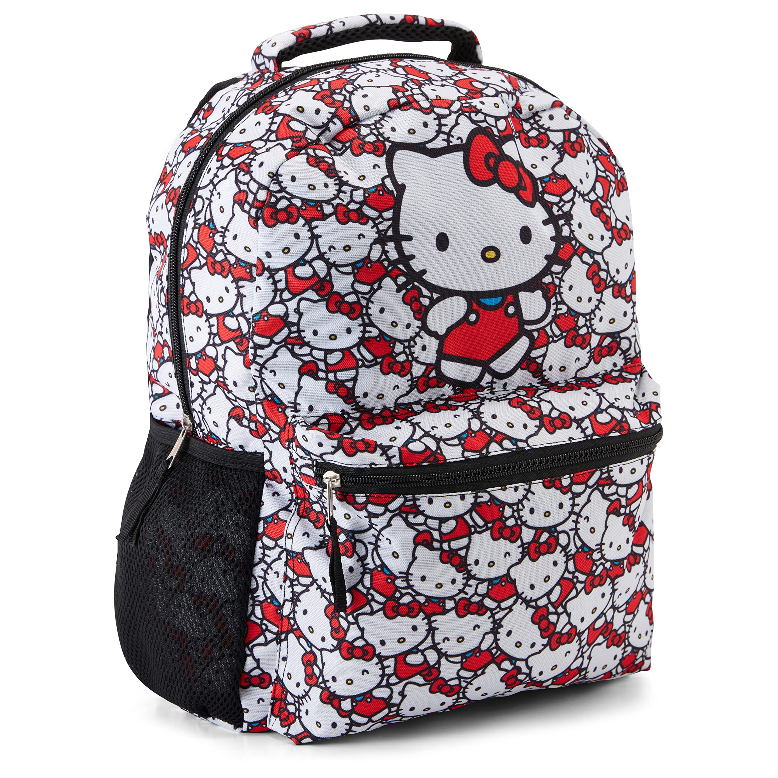 Foto 2 pulgar | Mochila Escolar Hello Kitty Allover Blanca - Venta Internacional