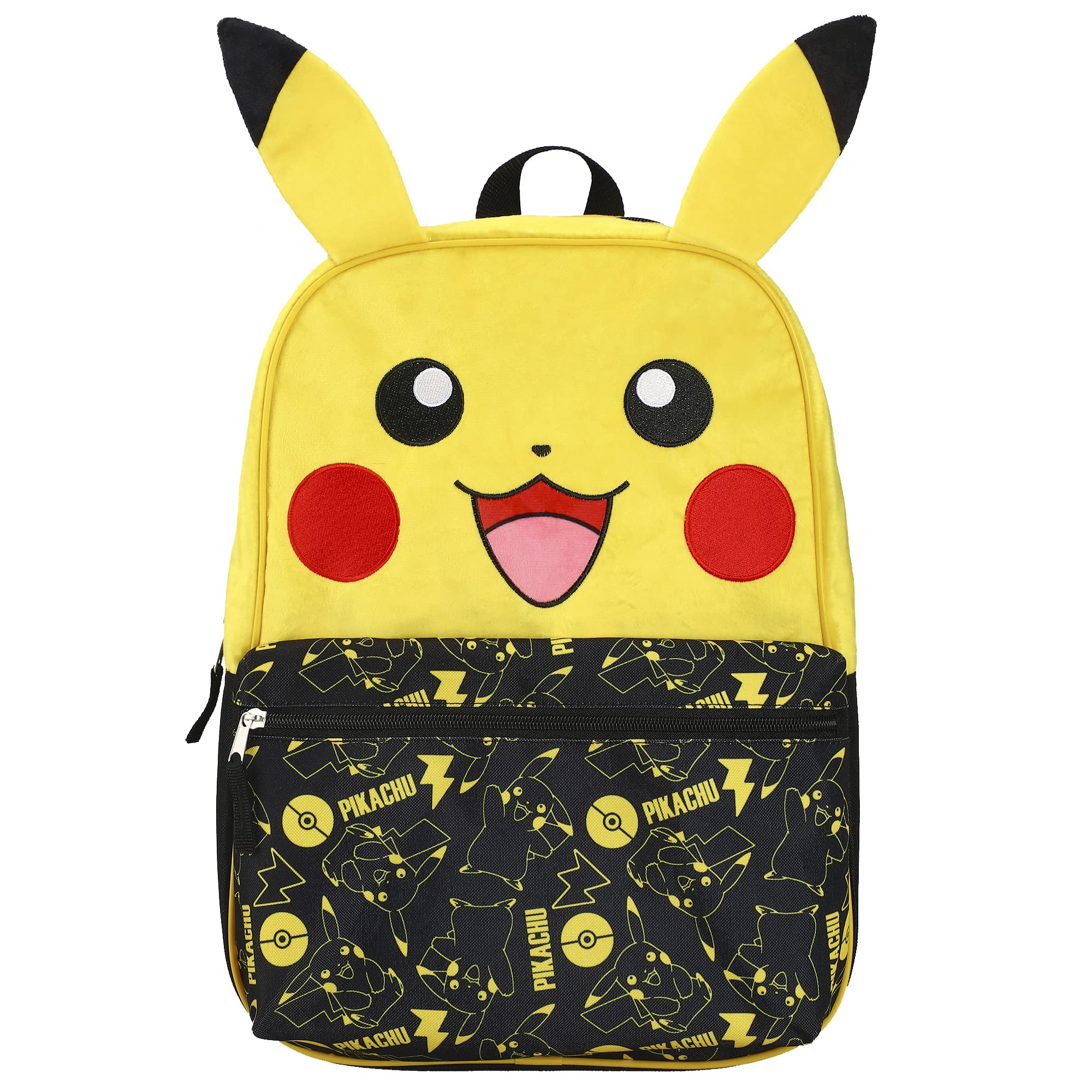 Mochila Bioworld Pokémon Pikachu Character- Venta Internacional