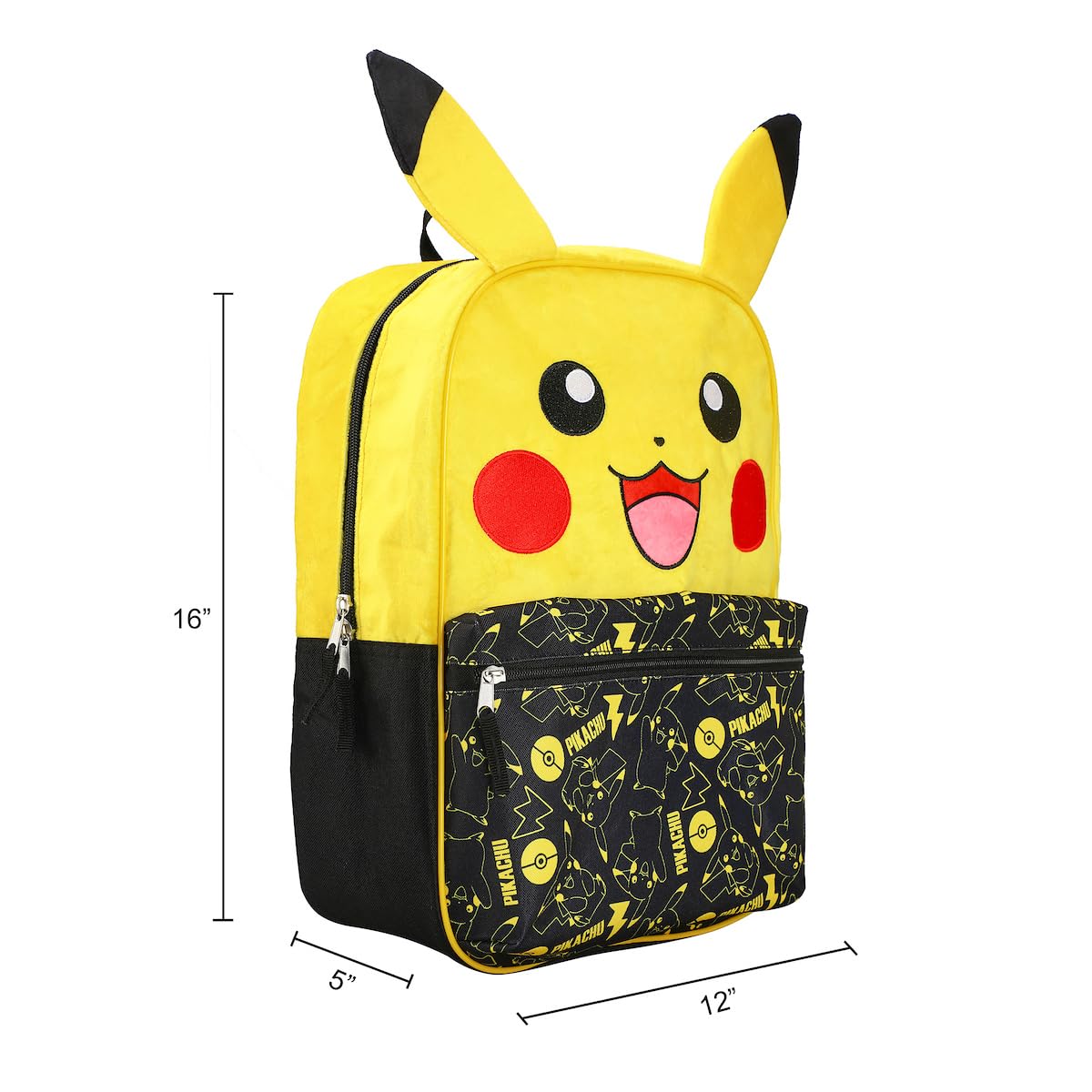 Foto 7 pulgar | Mochila Bioworld Pokémon Pikachu Character- Venta Internacional