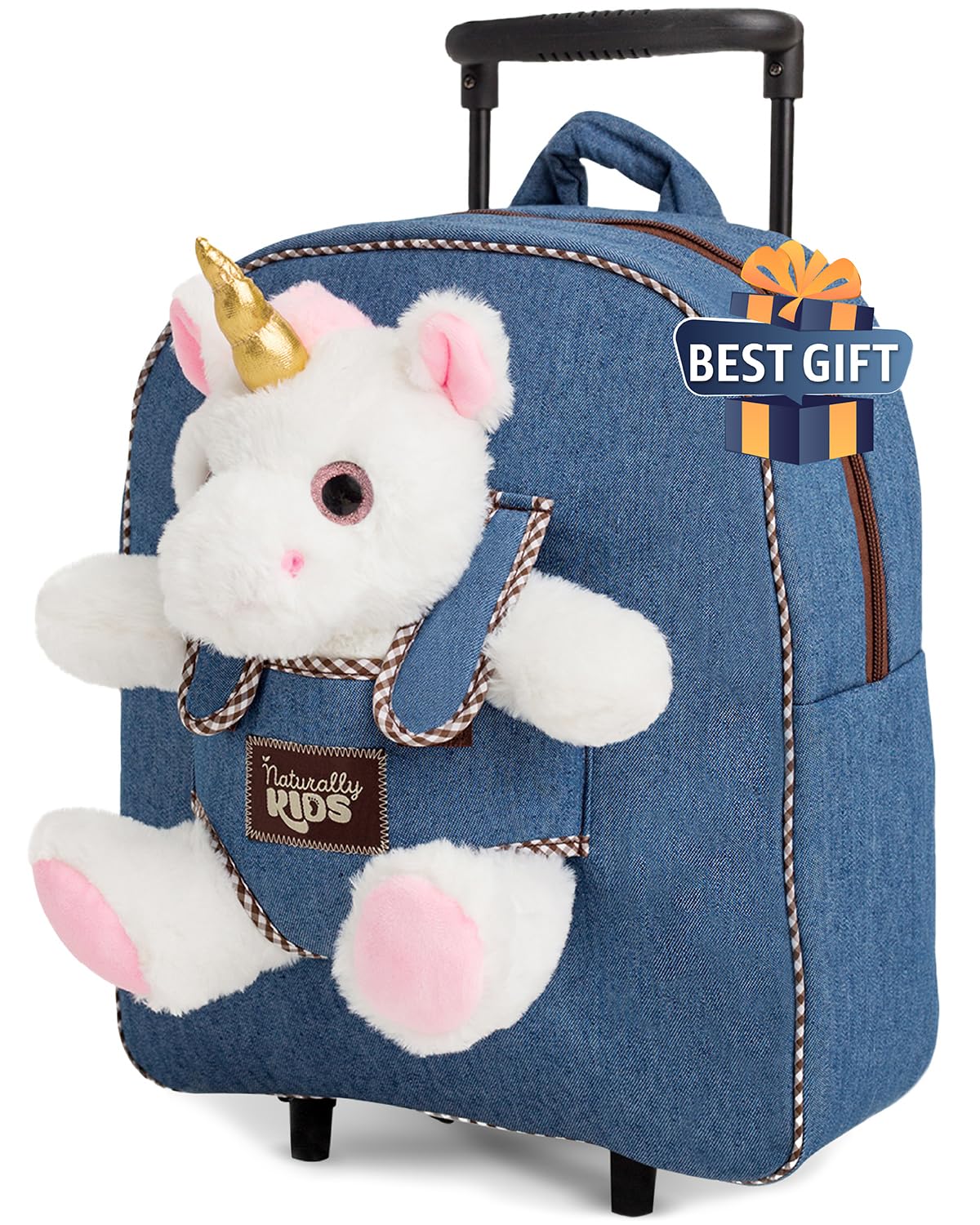 Mochila Enrollable Naturally Kids Unicorn Para Niñas - Venta Internacional