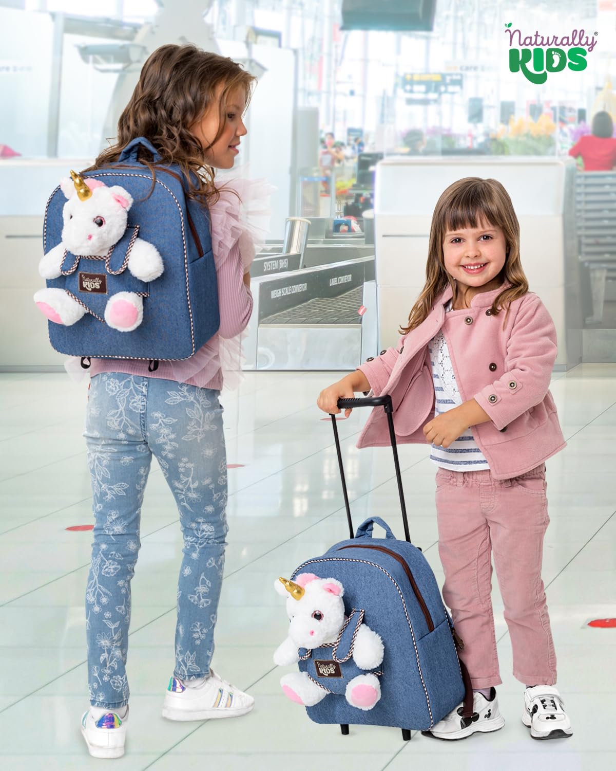 Foto 5 pulgar | Mochila Enrollable Naturally Kids Unicorn Para Niñas - Venta Internacional