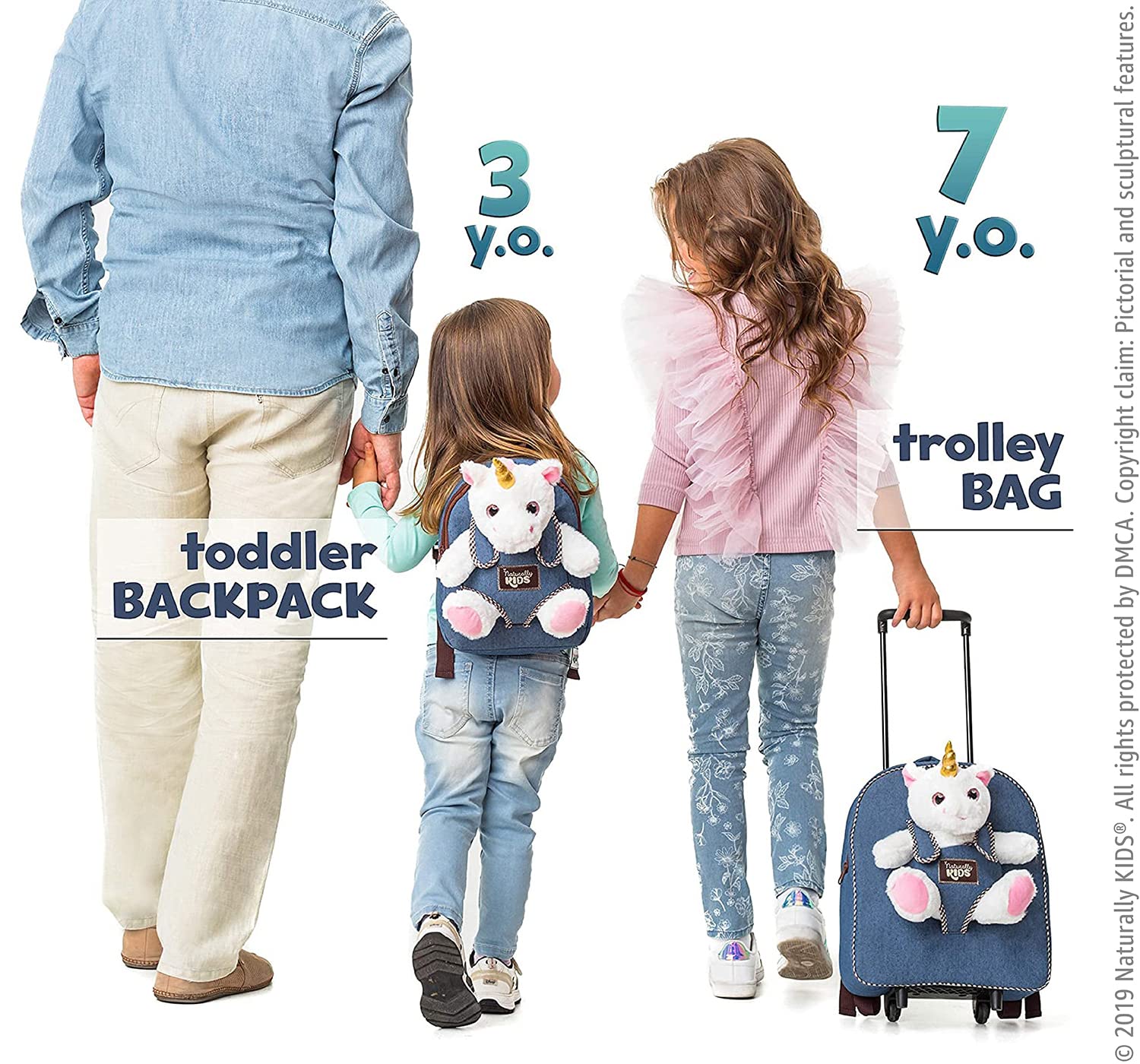 Foto 7 pulgar | Mochila Enrollable Naturally Kids Unicorn Para Niñas - Venta Internacional