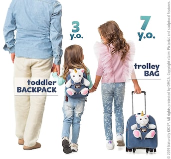 Foto 6 | Mochila Enrollable Naturally Kids Unicorn Para Niñas - Venta Internacional