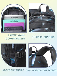 Foto 5 | Mochila Bluefairy Kids 17 Pulgadas para Niños - Venta Internacional