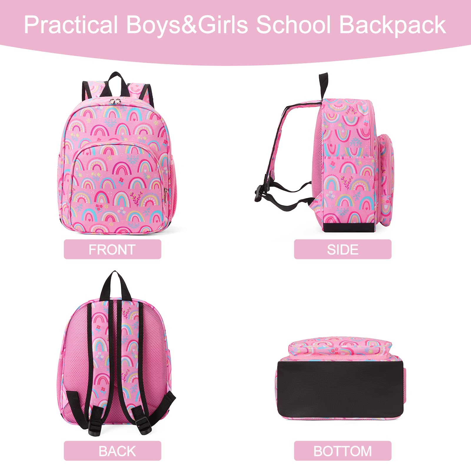 Foto 6 pulgar | Mochila Cluci Rosa para Pequeños en Edad Preescolar - Venta Internacional