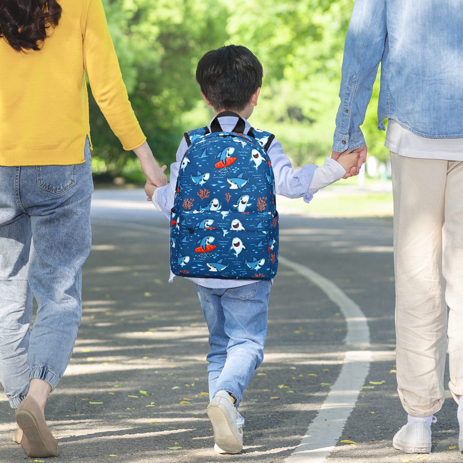 Foto 5 pulgar | Mochila Camtop con Lonchera Shark Azul - Venta Internacional