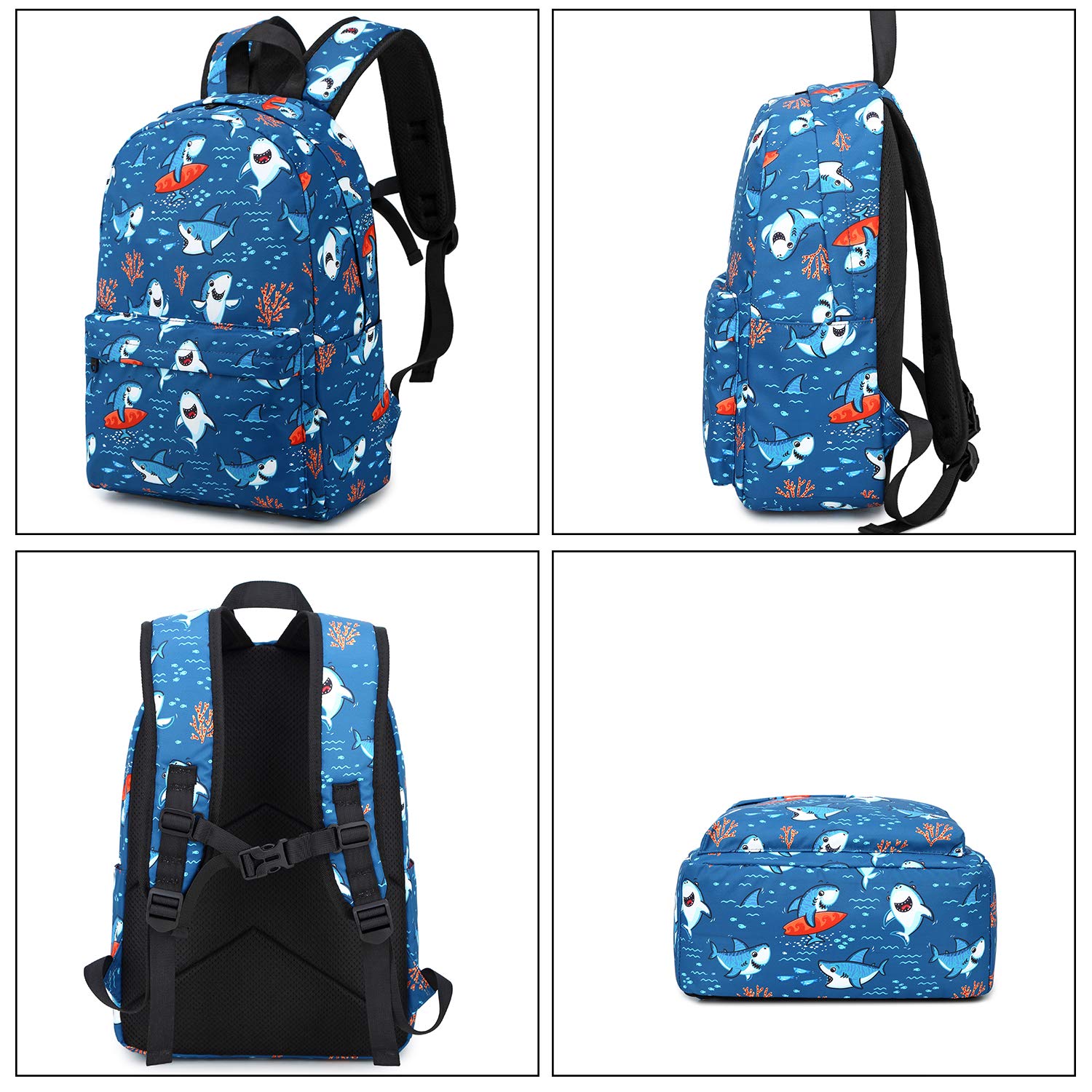 Foto 8 pulgar | Mochila Camtop con Lonchera Shark Azul - Venta Internacional