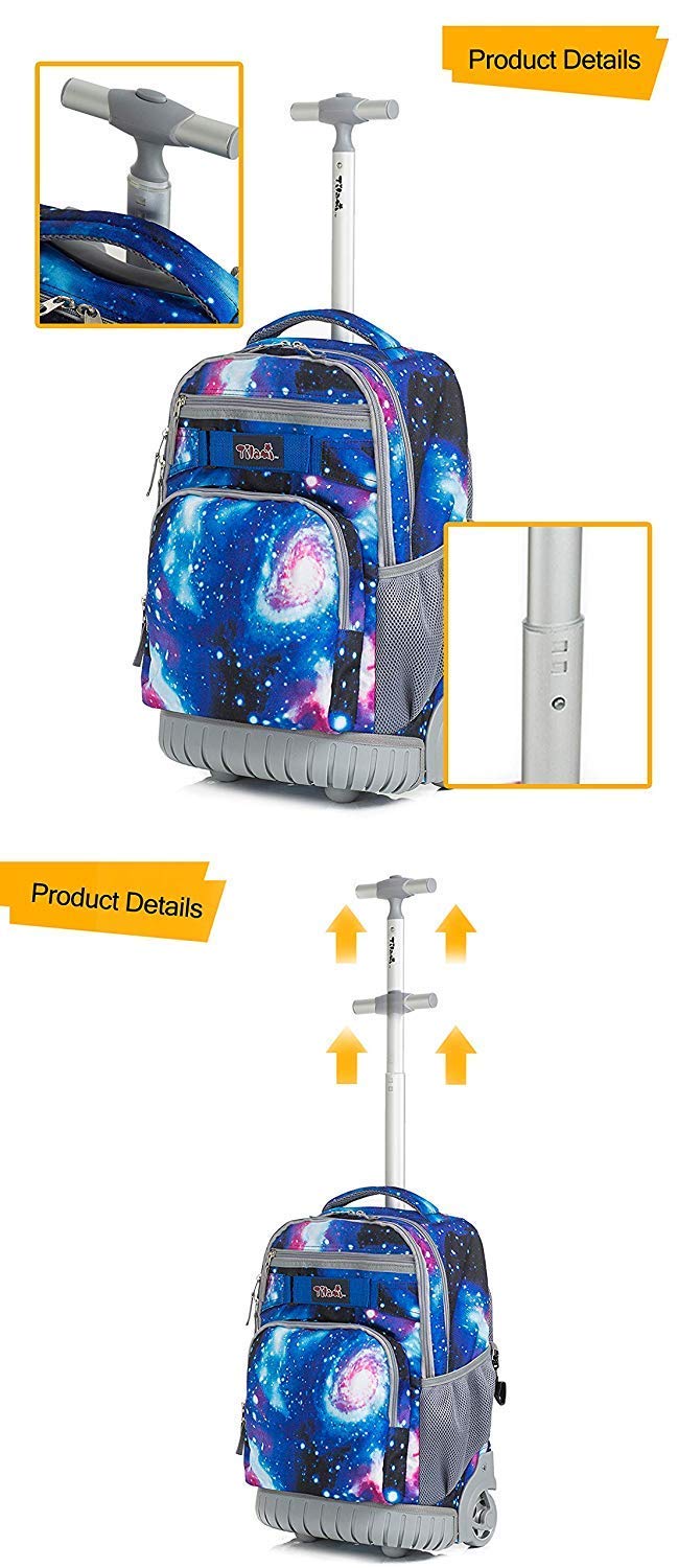 Foto 6 pulgar | Mochila con Ruedas y Lonchera Tilami para Niño-Venta Internacional