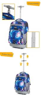 Foto 5 | Mochila con Ruedas y Lonchera Tilami para Niño-Venta Internacional