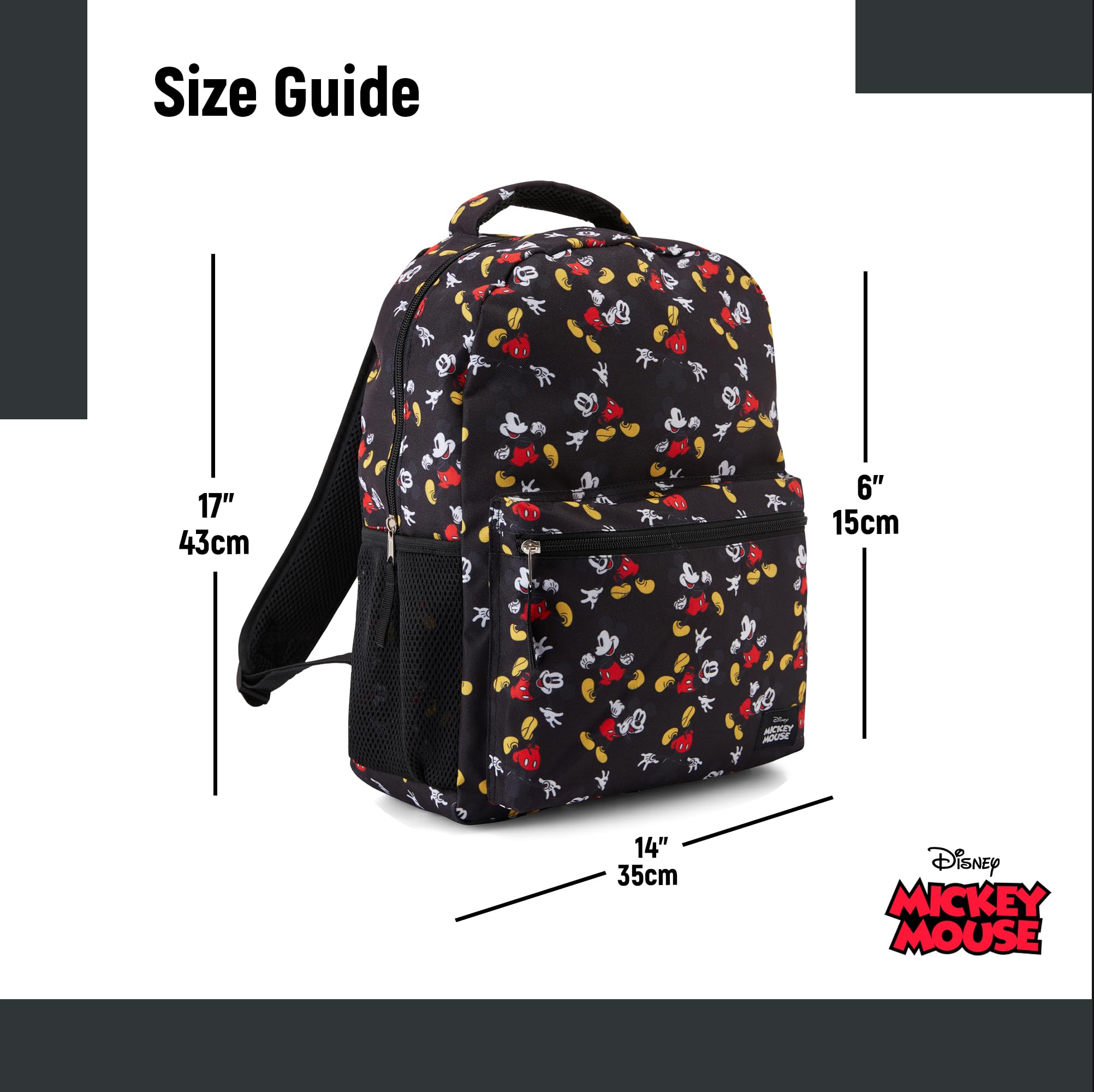 Foto 5 pulgar | Mochila Infantil Disney Mickey Mouse-Venta Internacional