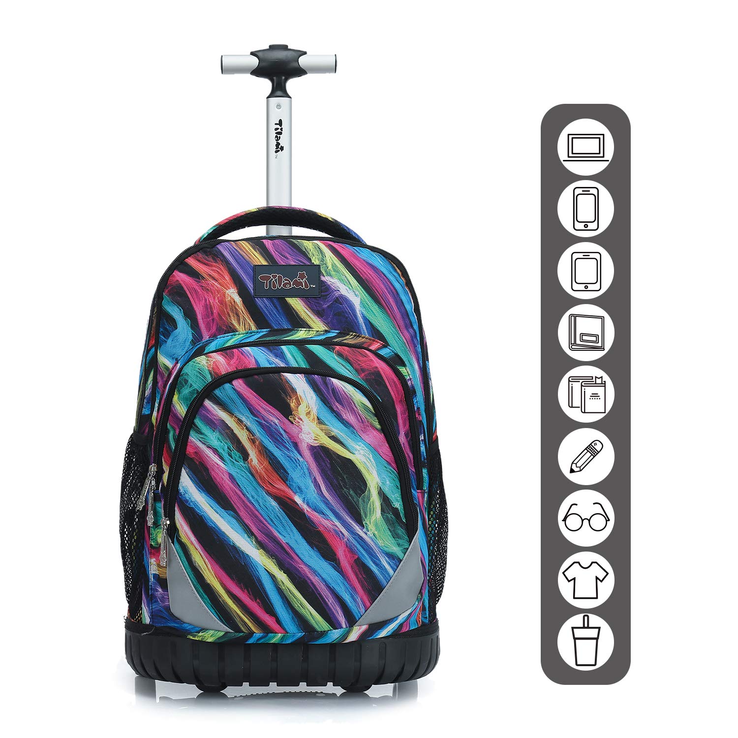 Foto 3 pulgar | Mochila Tilami con Ruedas 19 Pulgadas para Niños - Venta Internacional