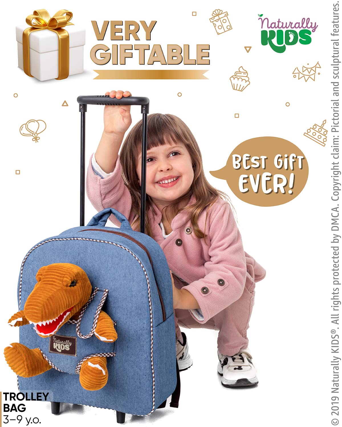 Foto 3 pulgar | Mochila con Ruedas Infantil Naturraly Kids-Venta Internacional