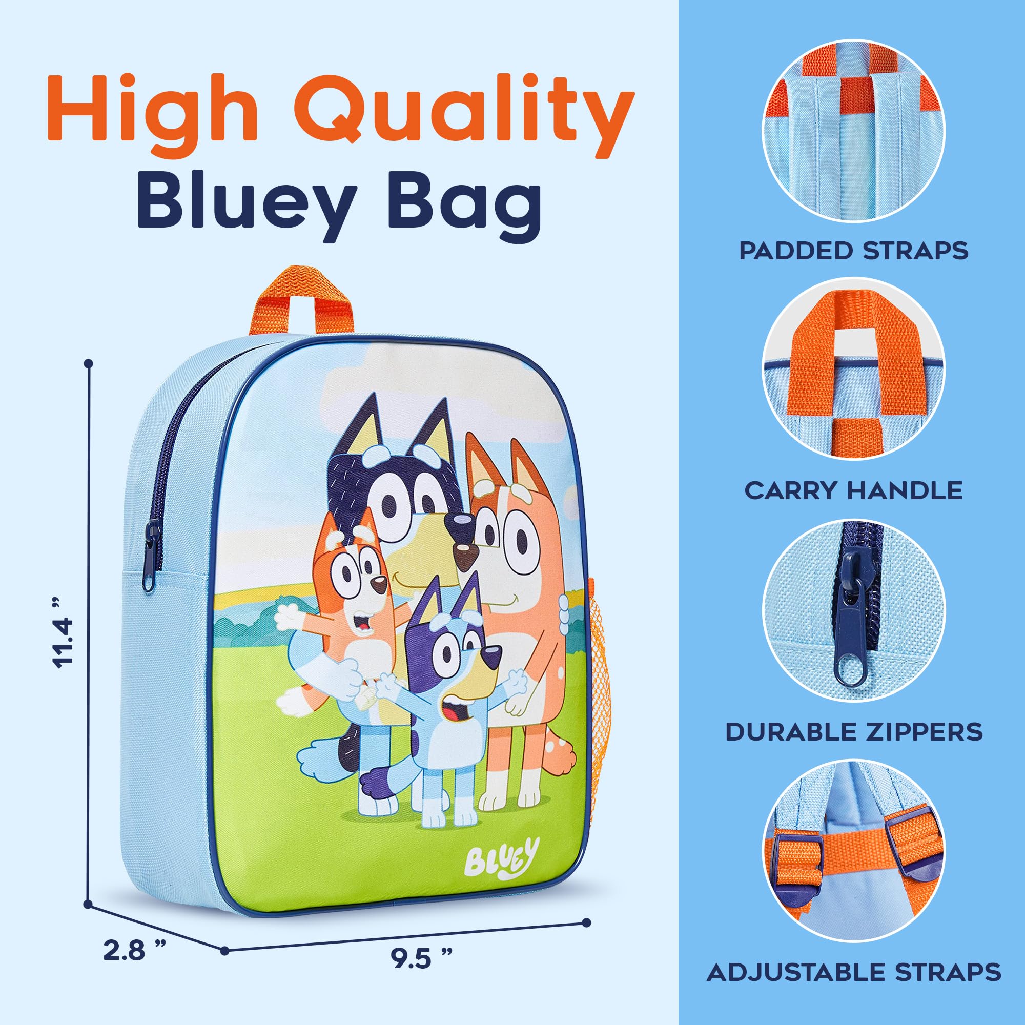 Foto 4 pulgar | Mochila Bluey Kids - Venta Internacional