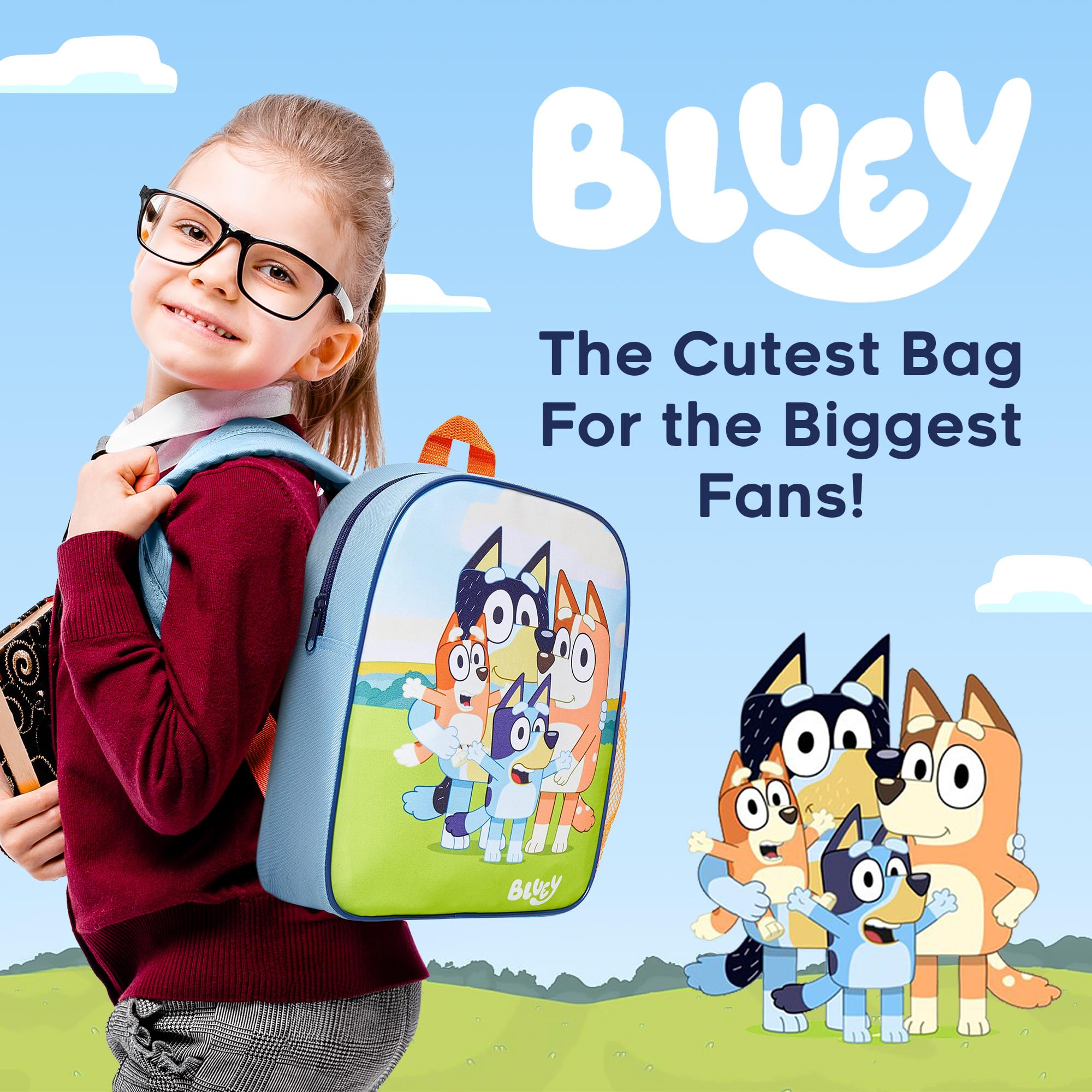 Foto 8 pulgar | Mochila Bluey Kids - Venta Internacional