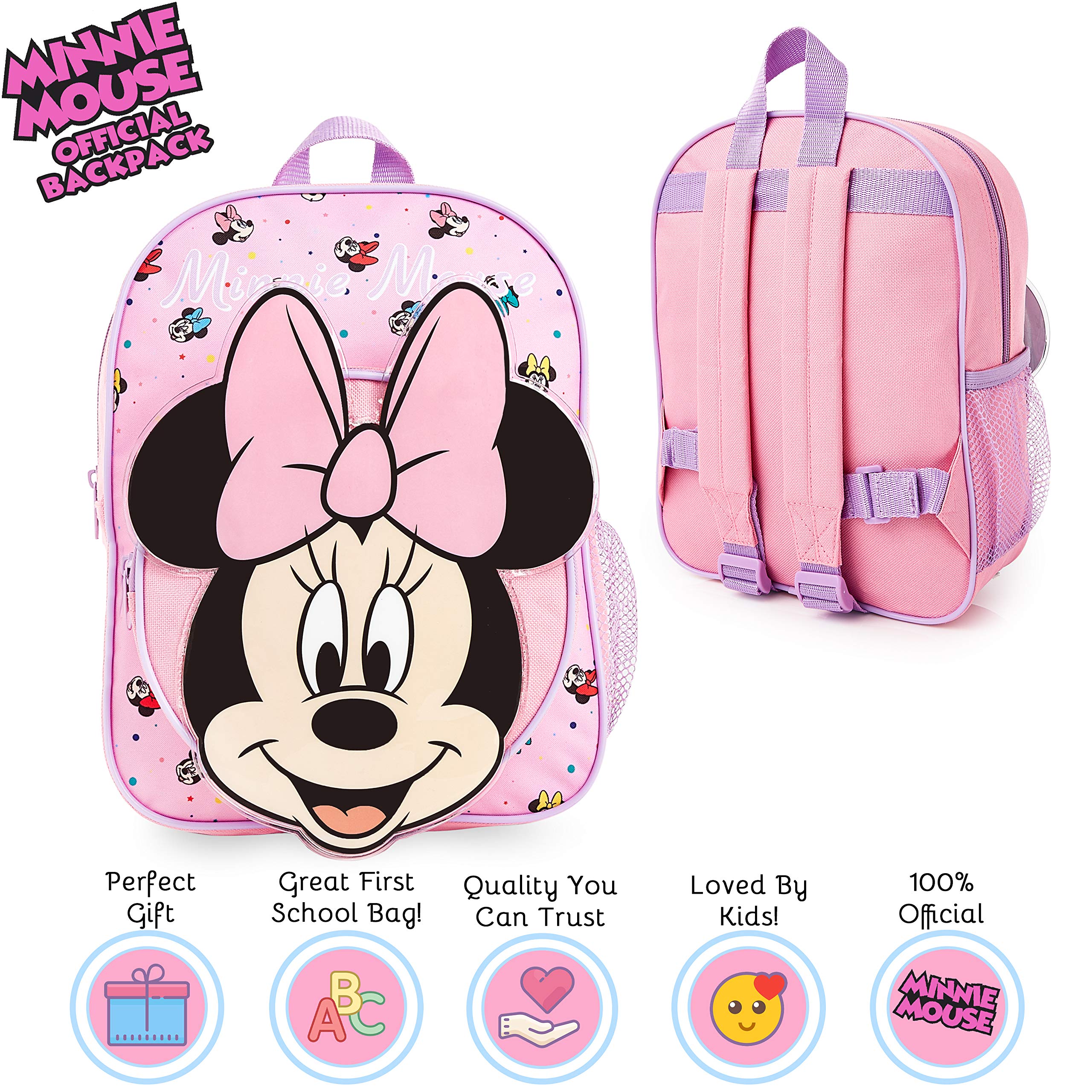 Foto 3 pulgar | Mochila Disney Travel Pink Minnie - Venta Internacional