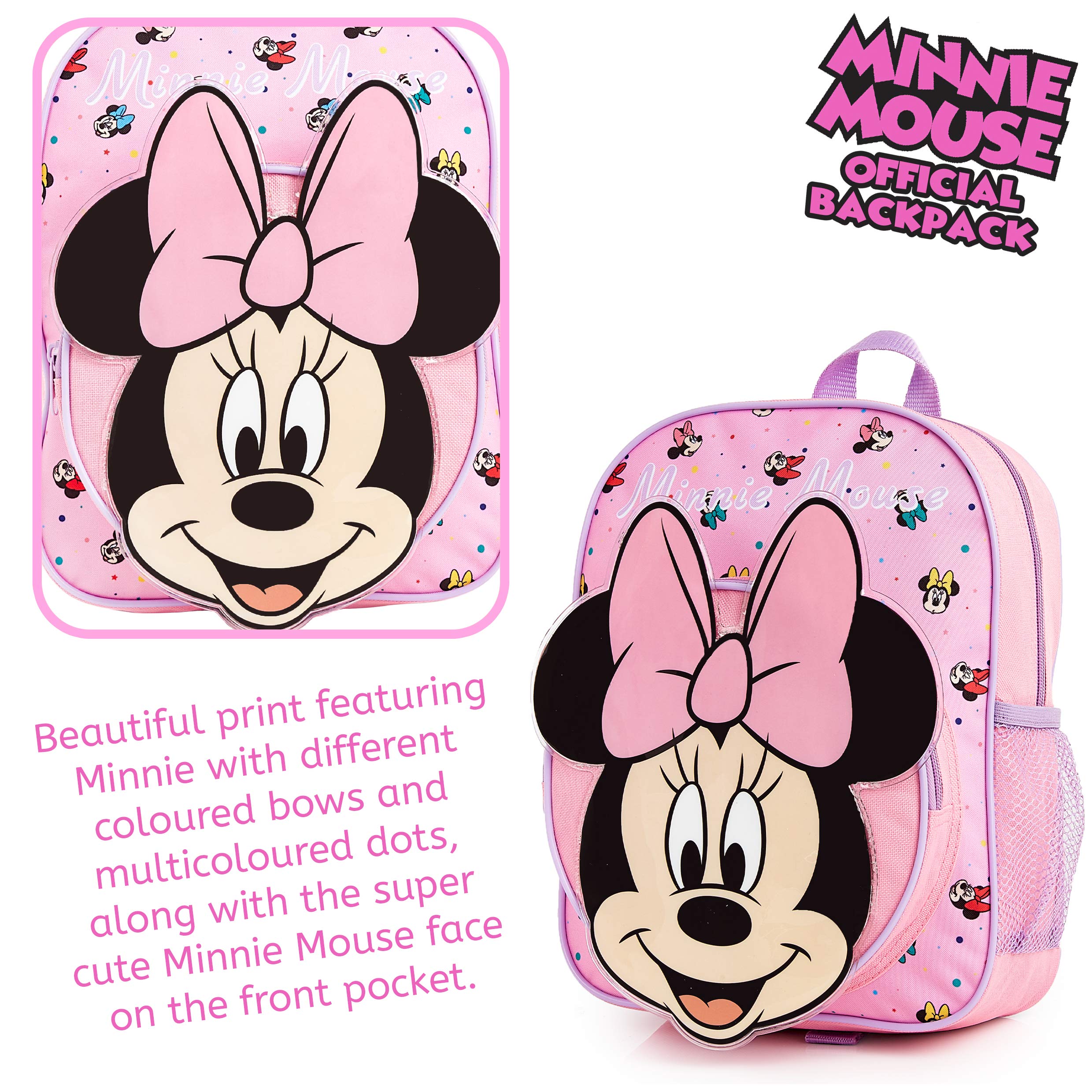 Foto 6 pulgar | Mochila Disney Travel Pink Minnie - Venta Internacional