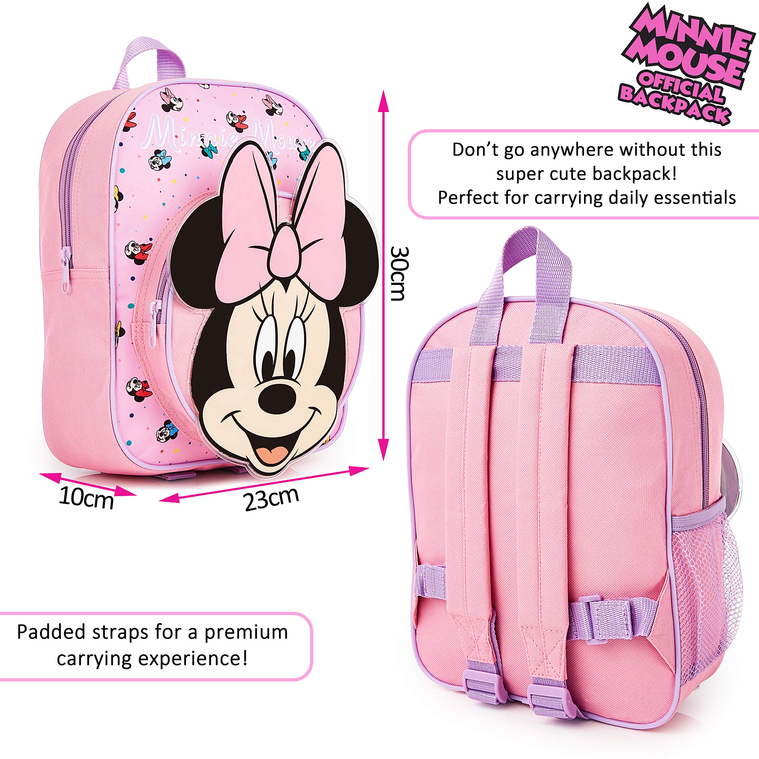 Foto 8 pulgar | Mochila Disney Travel Pink Minnie - Venta Internacional