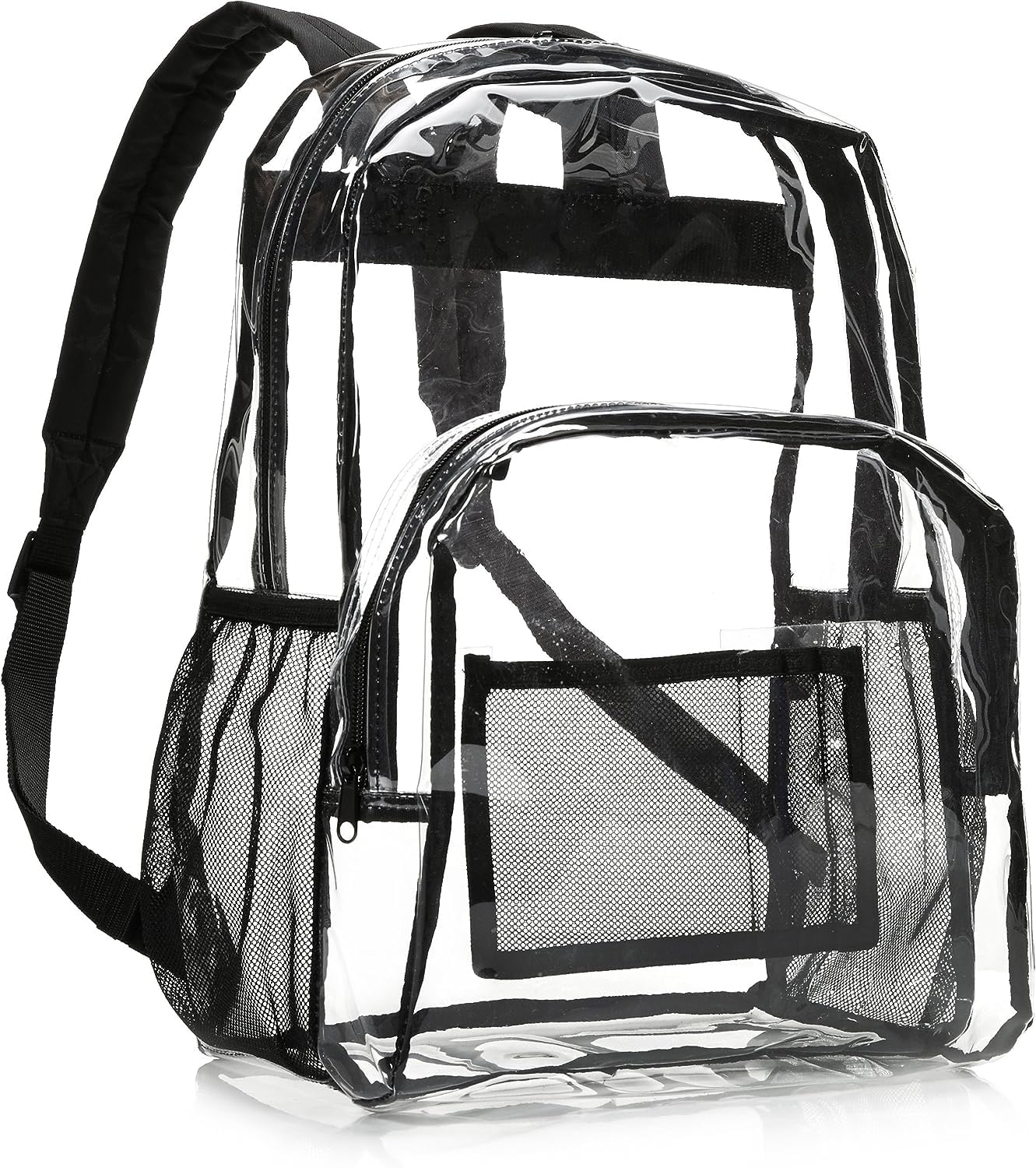 Foto 2 pulgar | Mochila Amazon Basics Transparent School Resistente Al Agua - Venta Internacional.