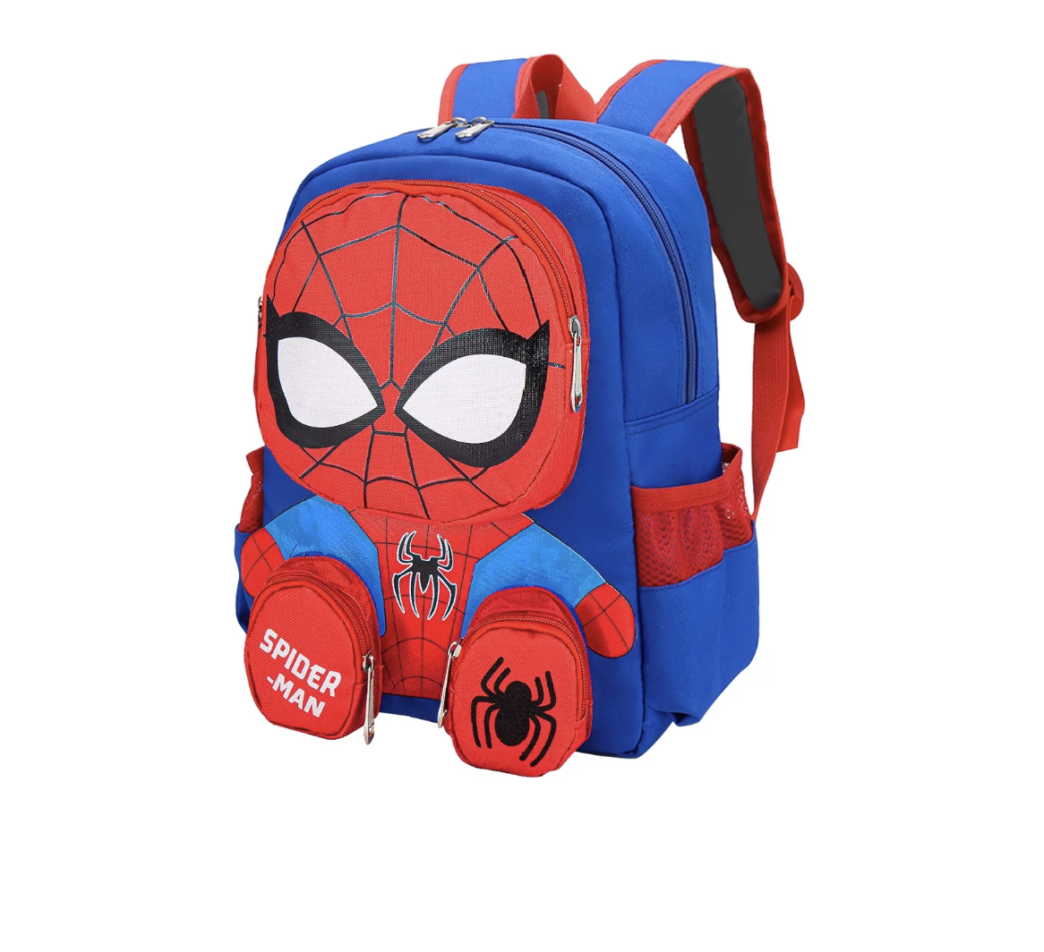 Mochilas Escolares, Mochila Escolar Niño De Dibujos Animados 3d, Mochila De Superhéroe Para Escuela Primaria T