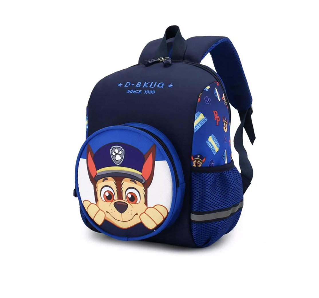 Foto 2 pulgar | Mochila Escolar Preescolar Niño Niña Kawaii Mochila Infantil Paw Patrol T