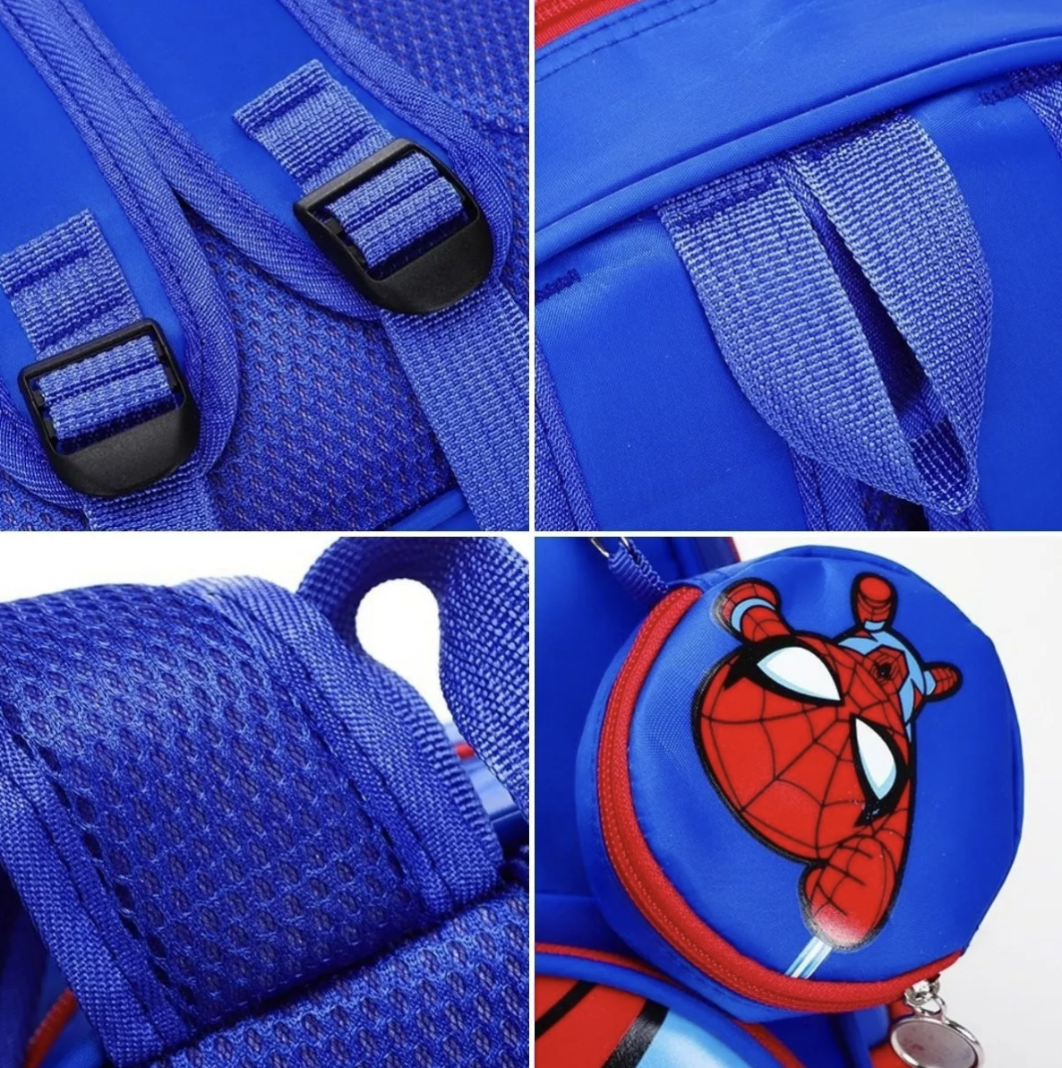 Foto 8 pulgar | Mochila Preescolar Spiderman Escolar Kinder Para Niños T