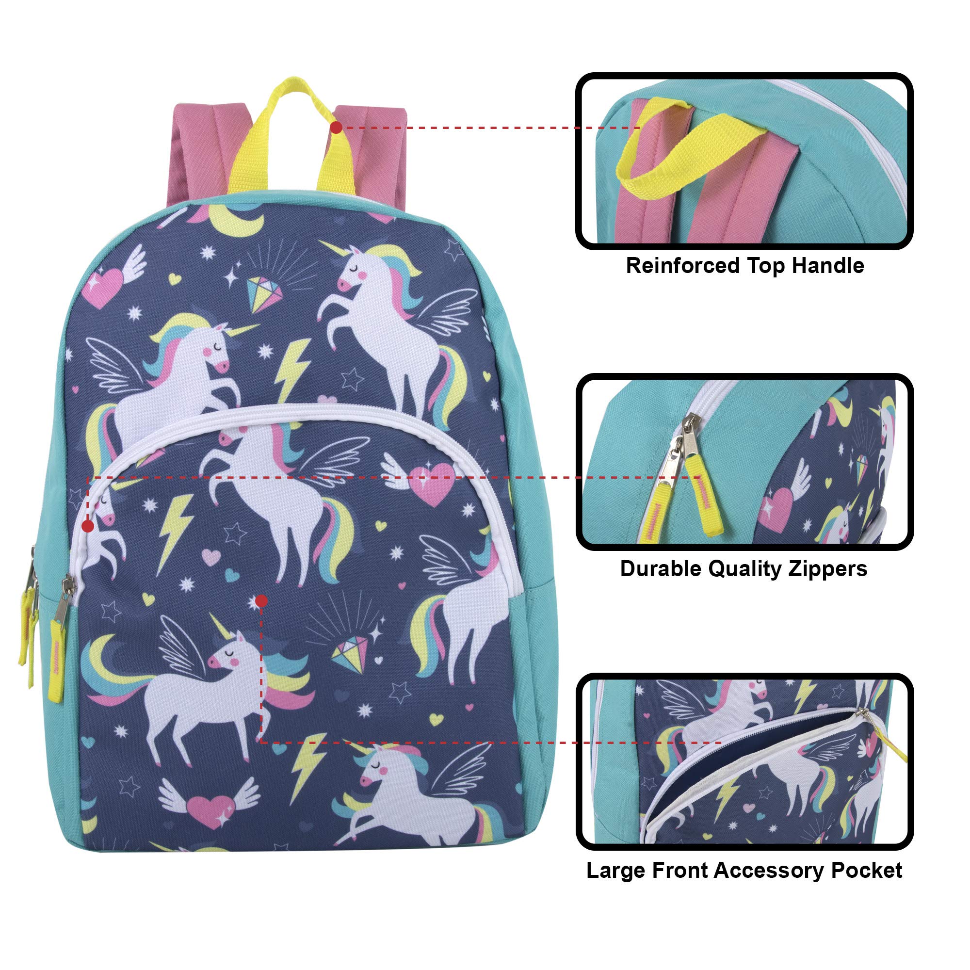 Foto 3 pulgar | Mochila Trail Maker Kids Flying Unicorn De 15 Pulgadas - Venta Internacional.