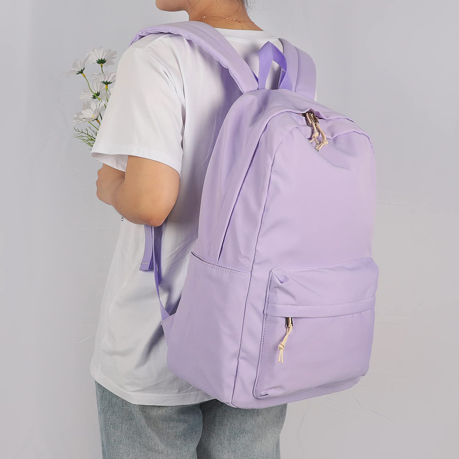 Foto 7 pulgar | Mochila Escolar Bluboon Morada - Venta Internacional