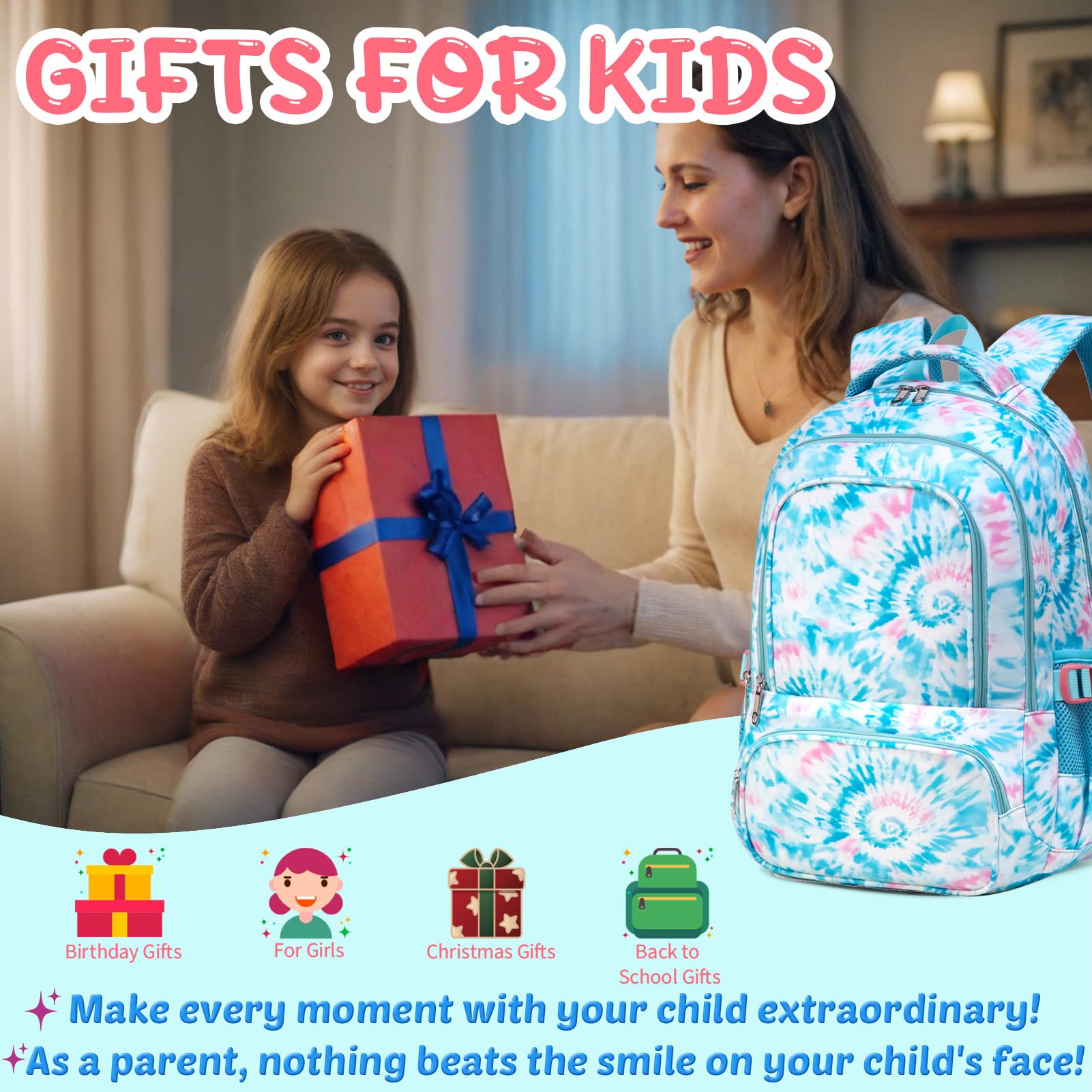 Foto 4 pulgar | Mochila Bluefairy Kids - Venta Internacional