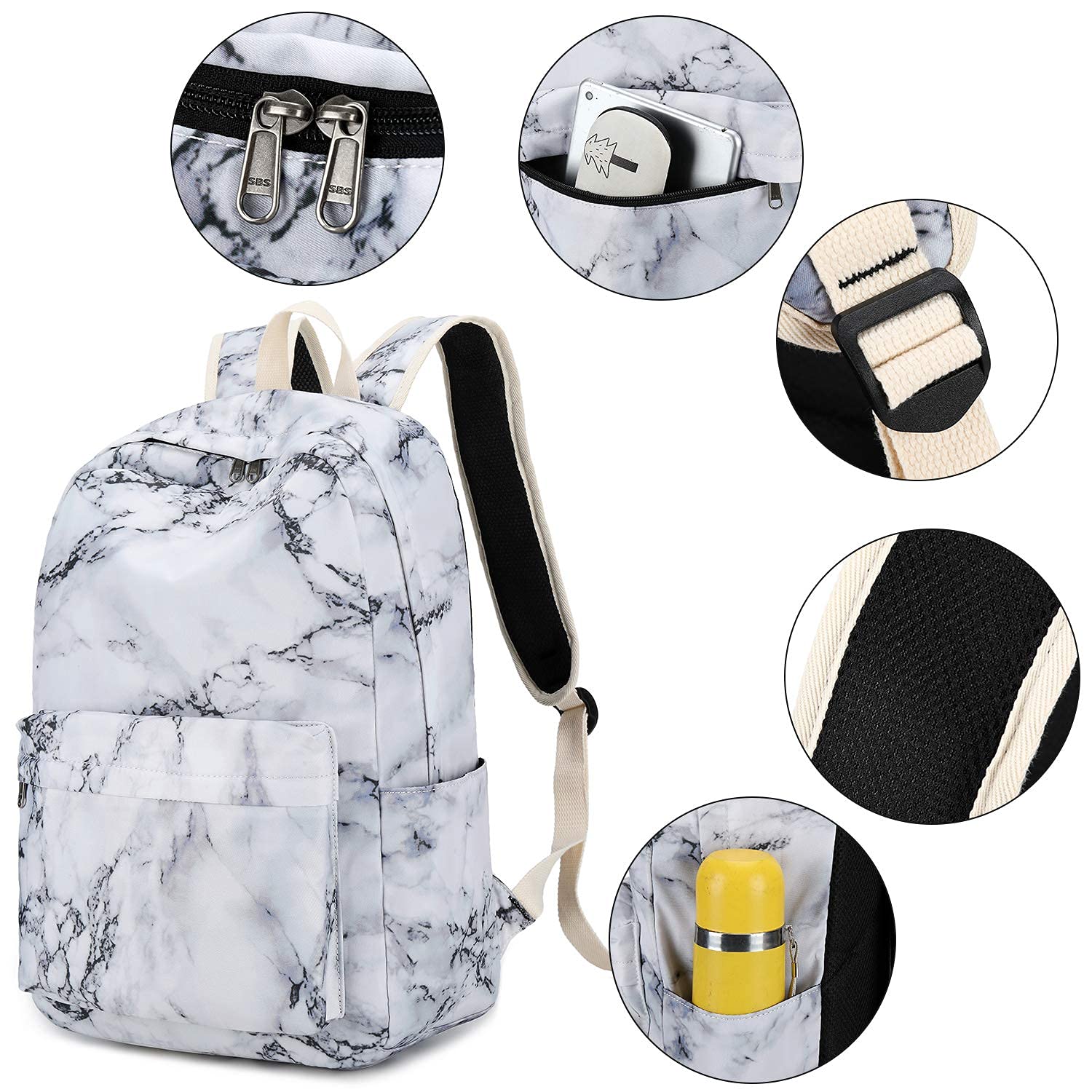 Foto 6 pulgar | Mochila Ledaou para Niñas con Lonchera y Lapicera - Venta Internacional